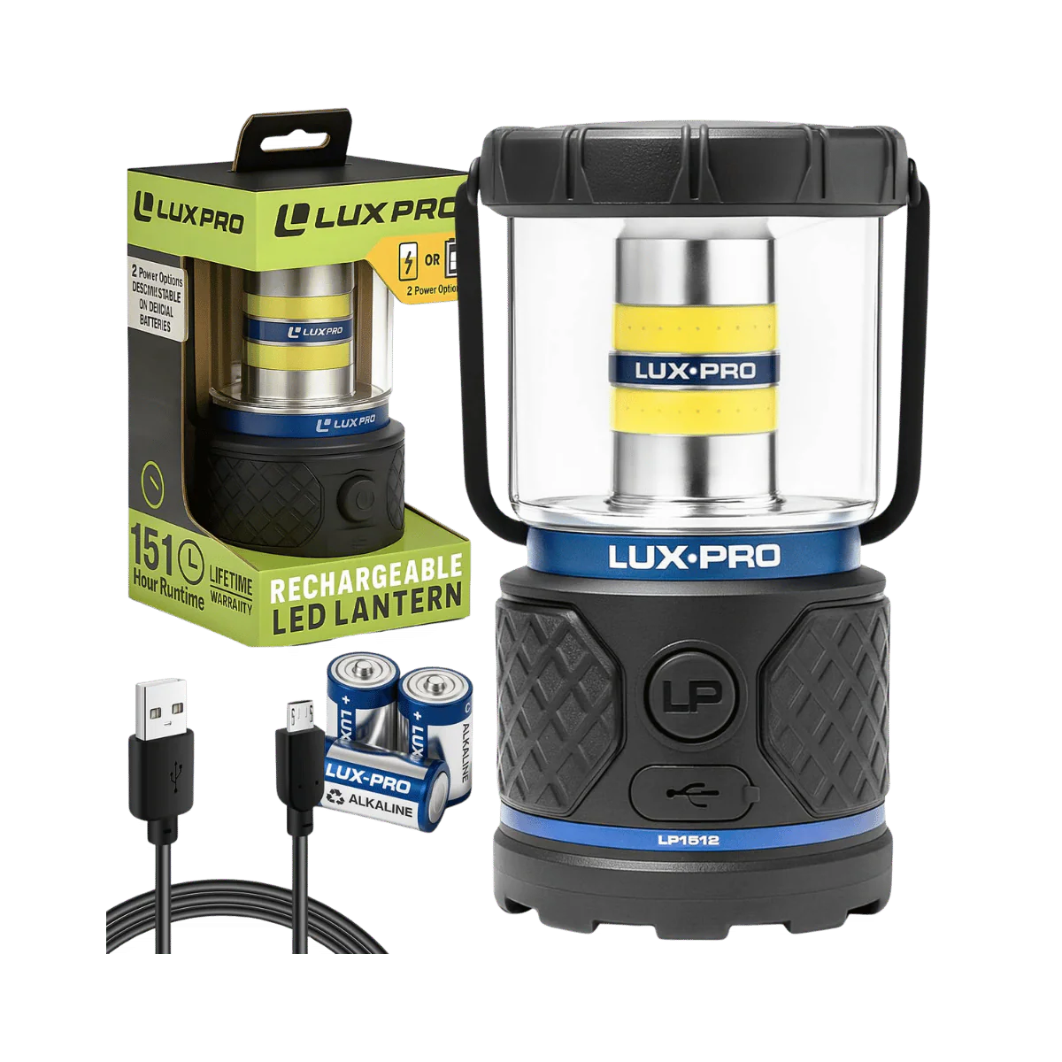 LUX PRO RECHARGE HANGING CAMP LIGHT