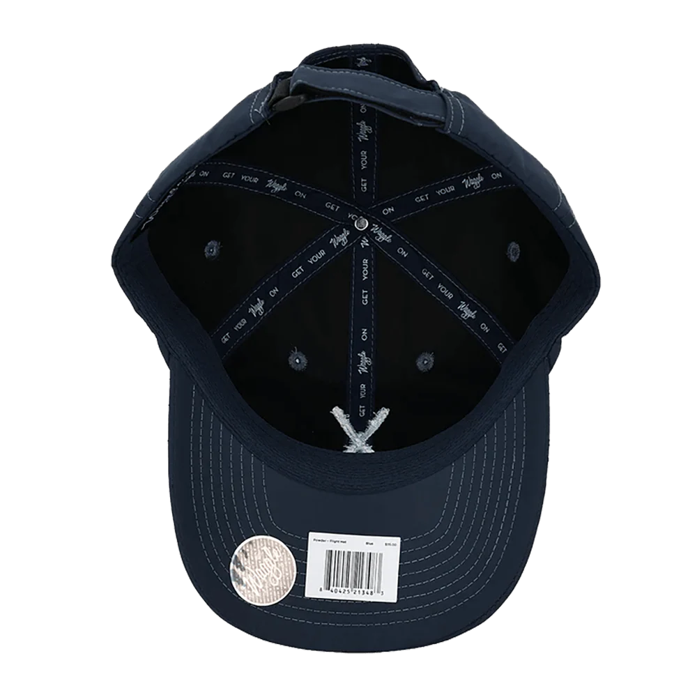 WAGGLE GOLF POWDER FLIGHT HAT NAVY - Image 4