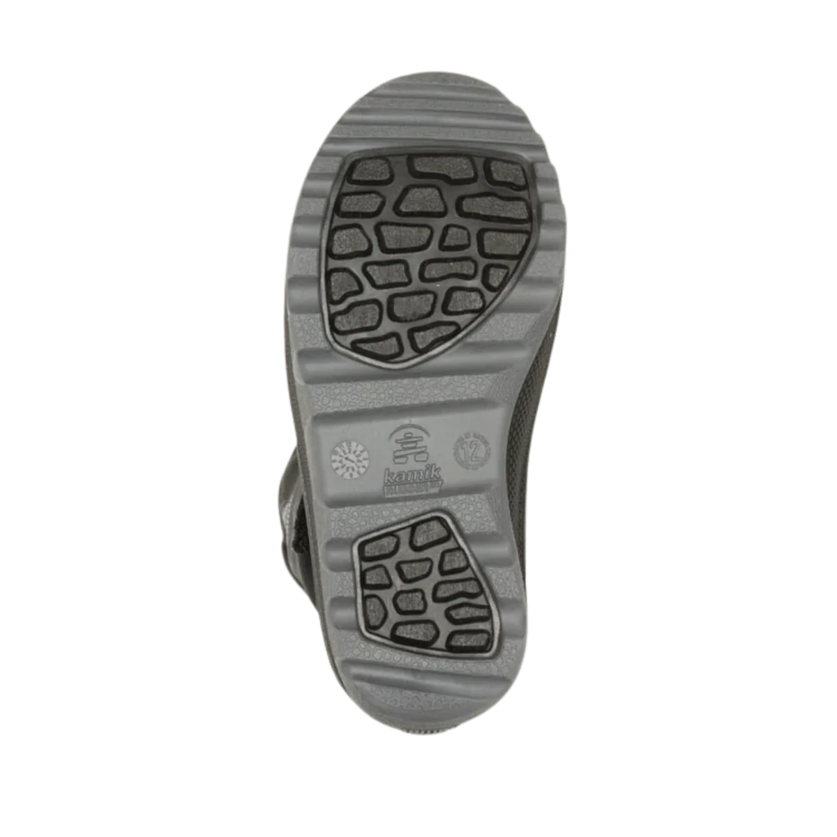 KAMIK SNOWFALL P 2 -40°C KIDS INSULATED BOOTS - BLACK/CHARCOAL - Image 2