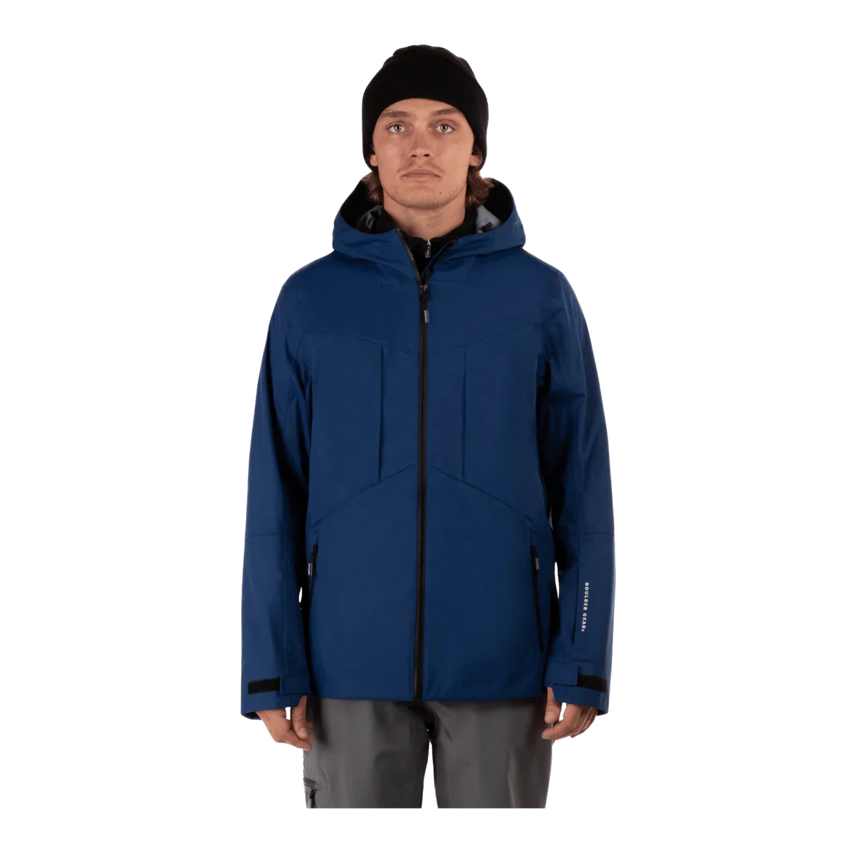 BOULDER GEAR MEN'S RAPID II 3L JACKET NAVY SEA