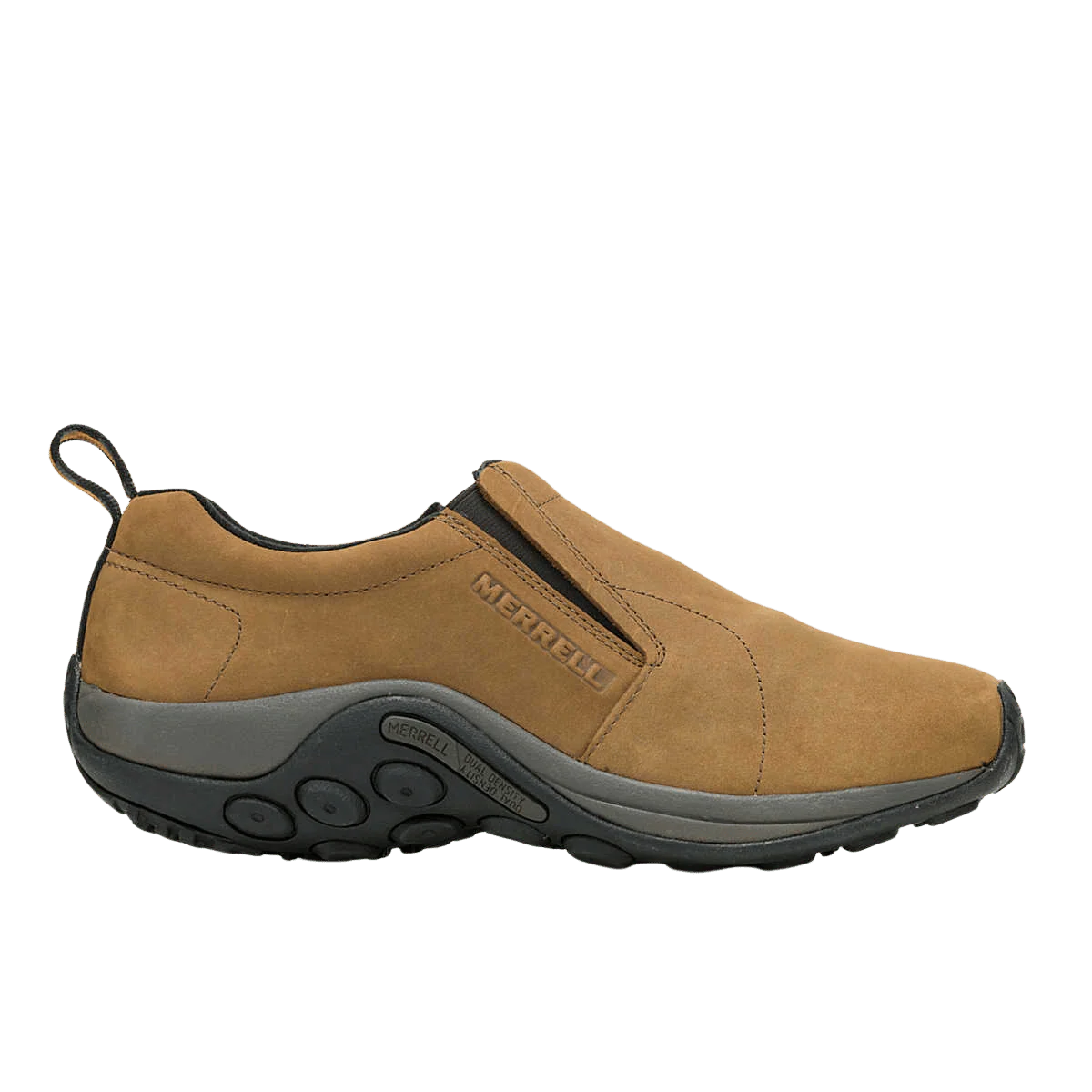 MERRELL JUNGLE MOC NUBUCK WIDE WIDTH - BROWN