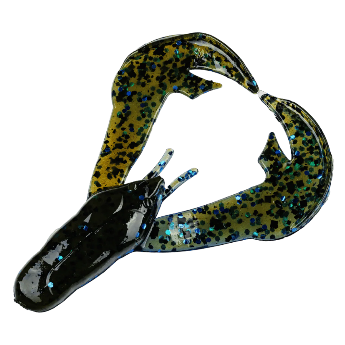 STRIKE KING RAGE TAIL CHUNK 7PK - 2.5" - OKEECHOBEE CRAW