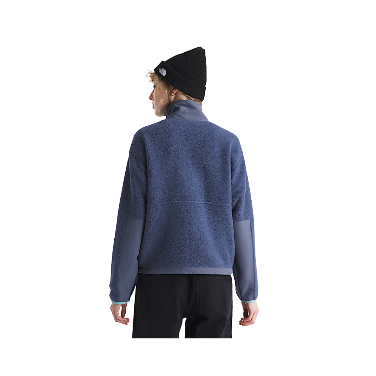 NORTHFACE WOMEN'S YUMIORI OFF PEAK RELAXED FIT FULL ZIP JACKET - LUNAR BLUE/TWILIGHT GALAXY - Image 2