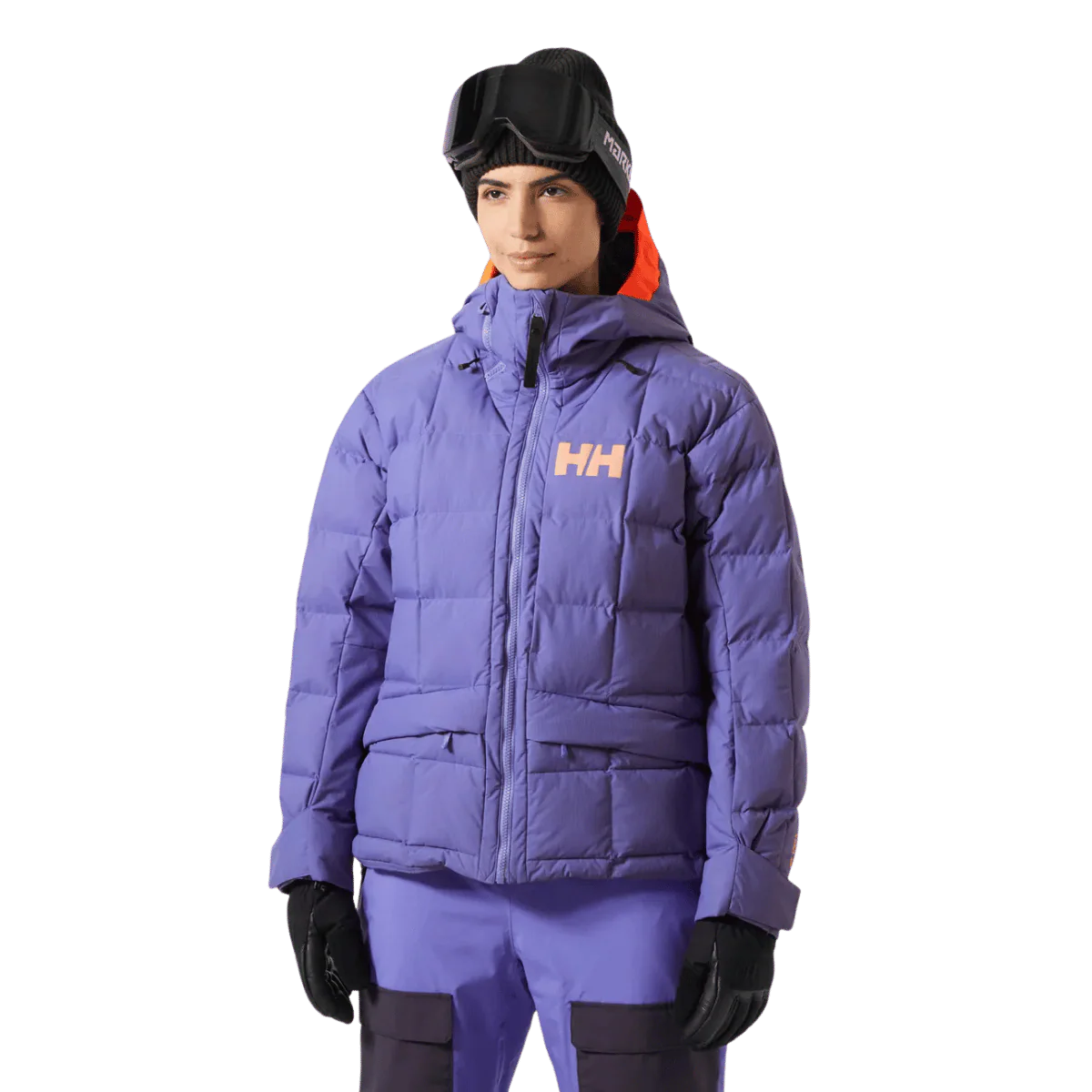 HELLY HANSEN WOMEN'S EMIKO RIDABLE PUFFY JACKET - ULTRA VIOLET - Image 3