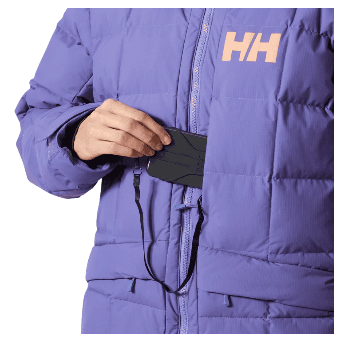 HELLY HANSEN WOMEN'S EMIKO RIDABLE PUFFY JACKET - ULTRA VIOLET - Image 9