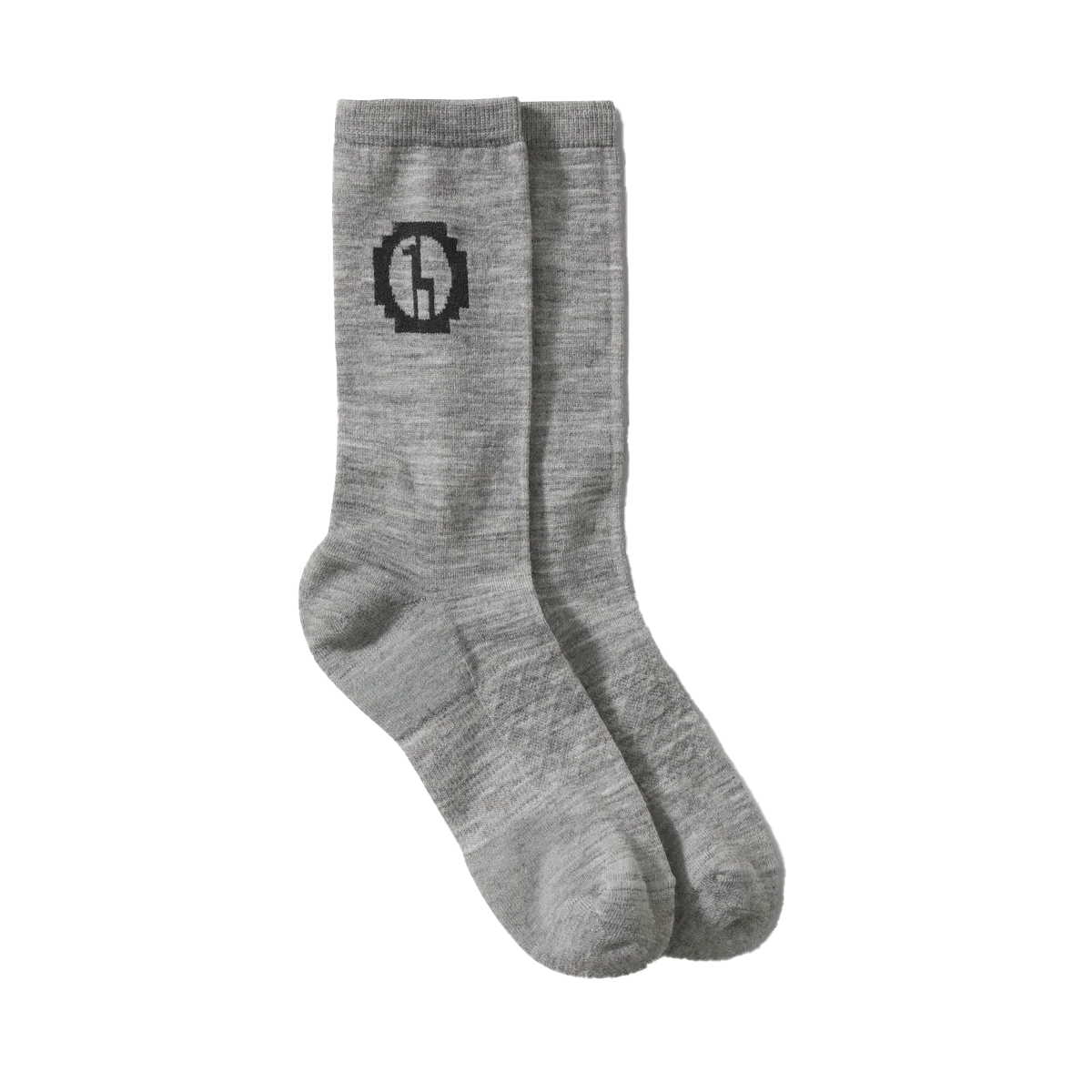 PAKA ESSENTIAL CREW SOCKS - LIGHT GREY