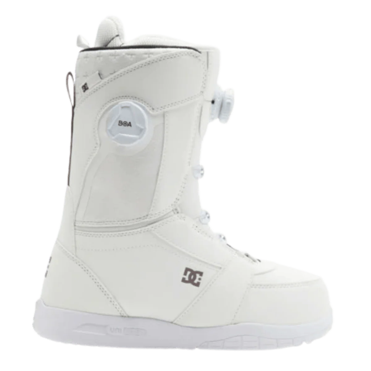 DC BOOTS WOMEN'S LOTUS SNOWBOARDING BOOTS - WHITE/WHITE
