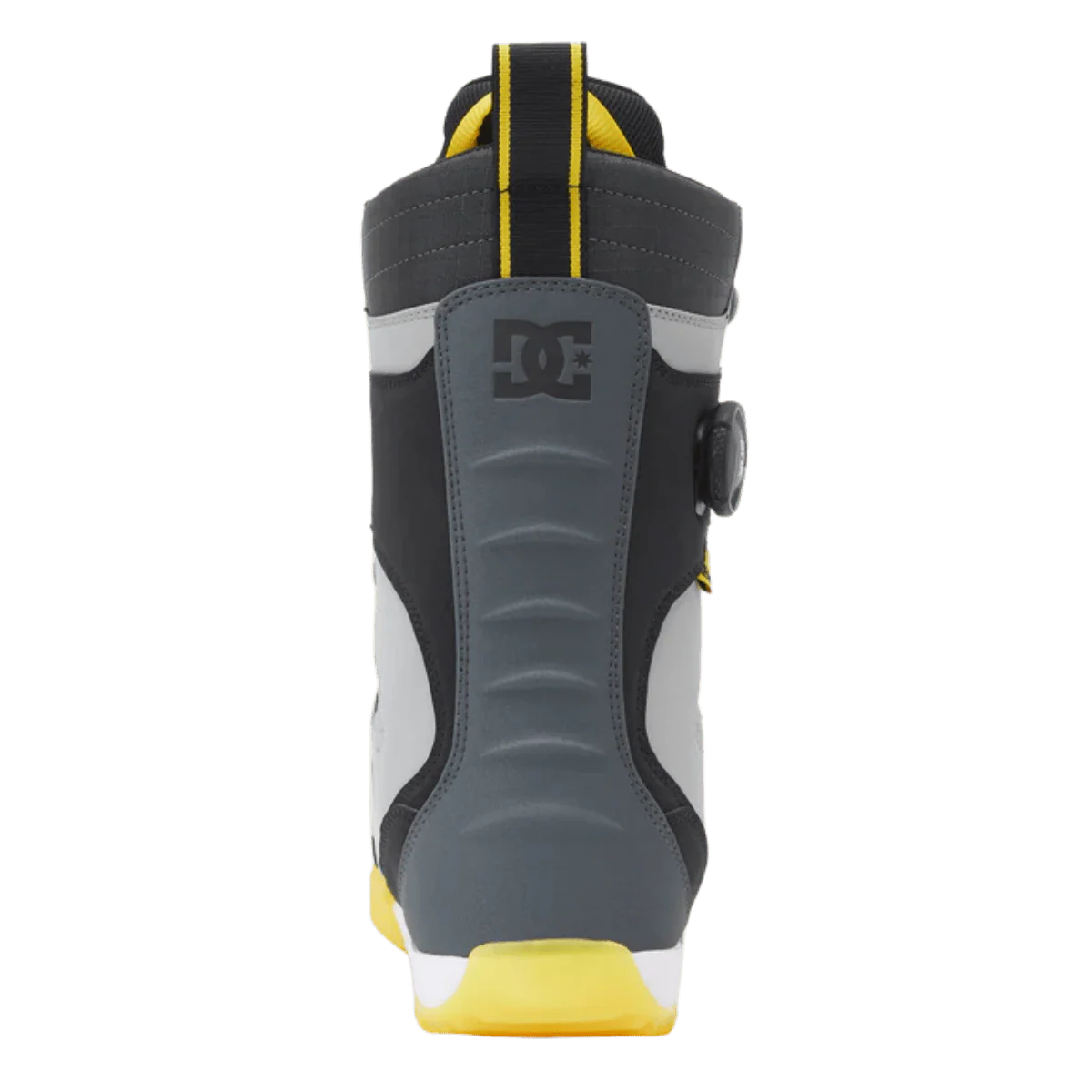 DC BOOTS MEN'S PREMIER HYBRID SNOWBOARD BOOTS - BLACK/GRAY/YELLOW - Image 4