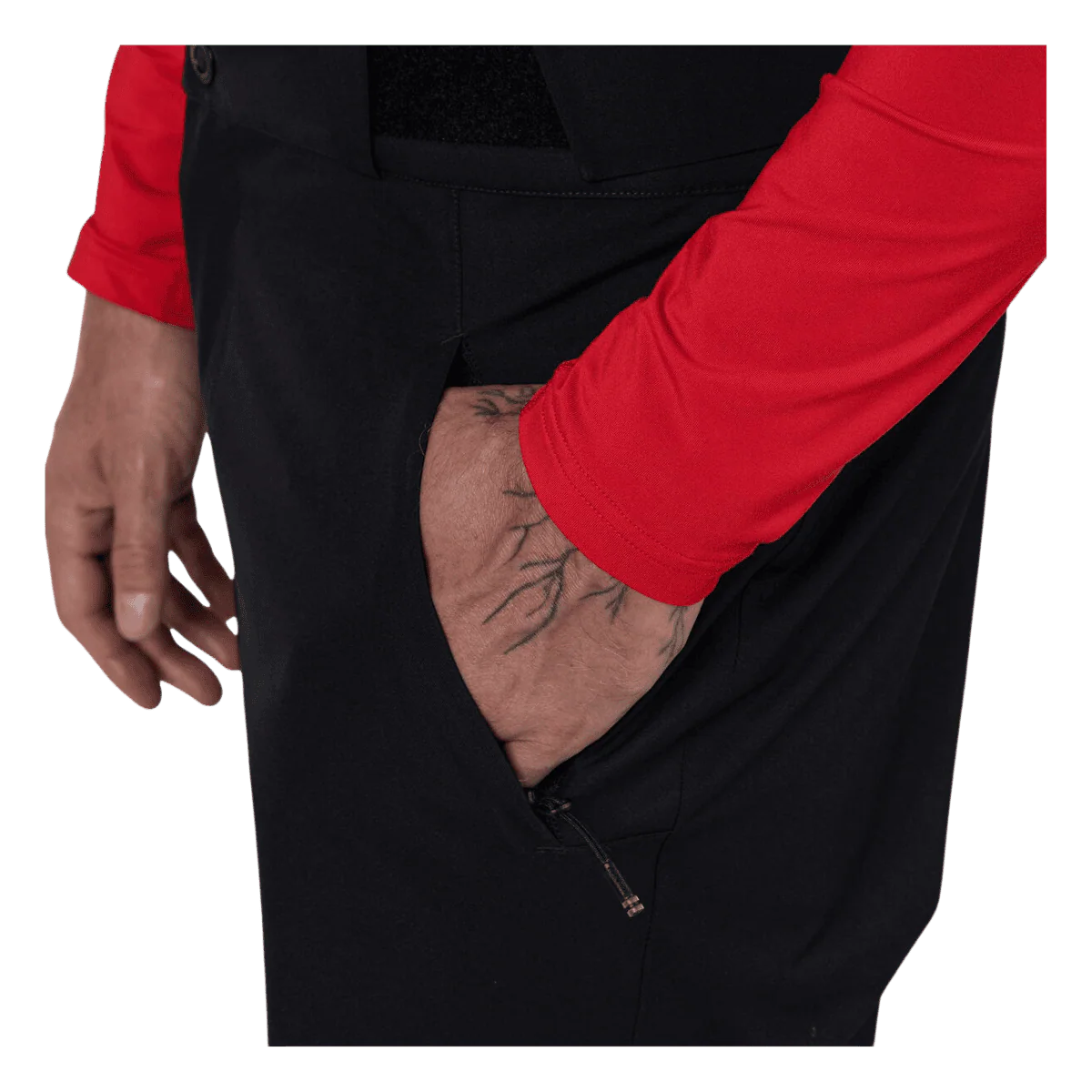 ROSSIGNOL MEN'S INSULATED SKI PANTS - BLACK - Image 3