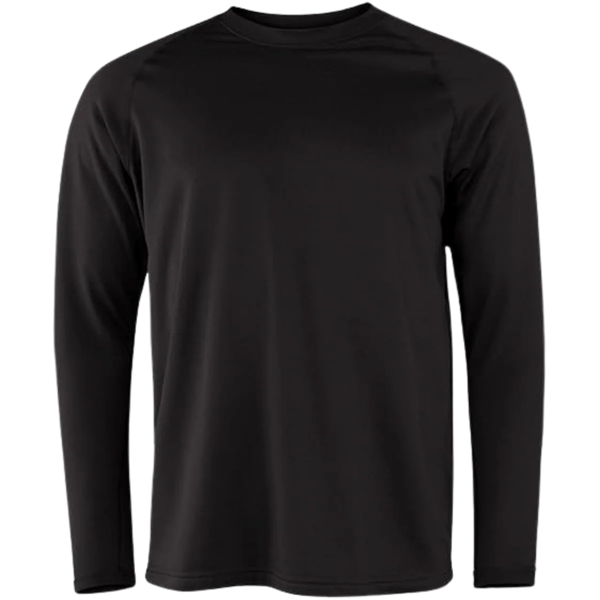 TERRAMAR MEN'S MILITARY FLEECE LONG SLEEVE CREW