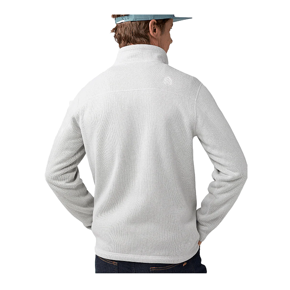 STIO MEN'S WILCOX FLEECE JACKET - QUIET GREY HEATHER - Image 3