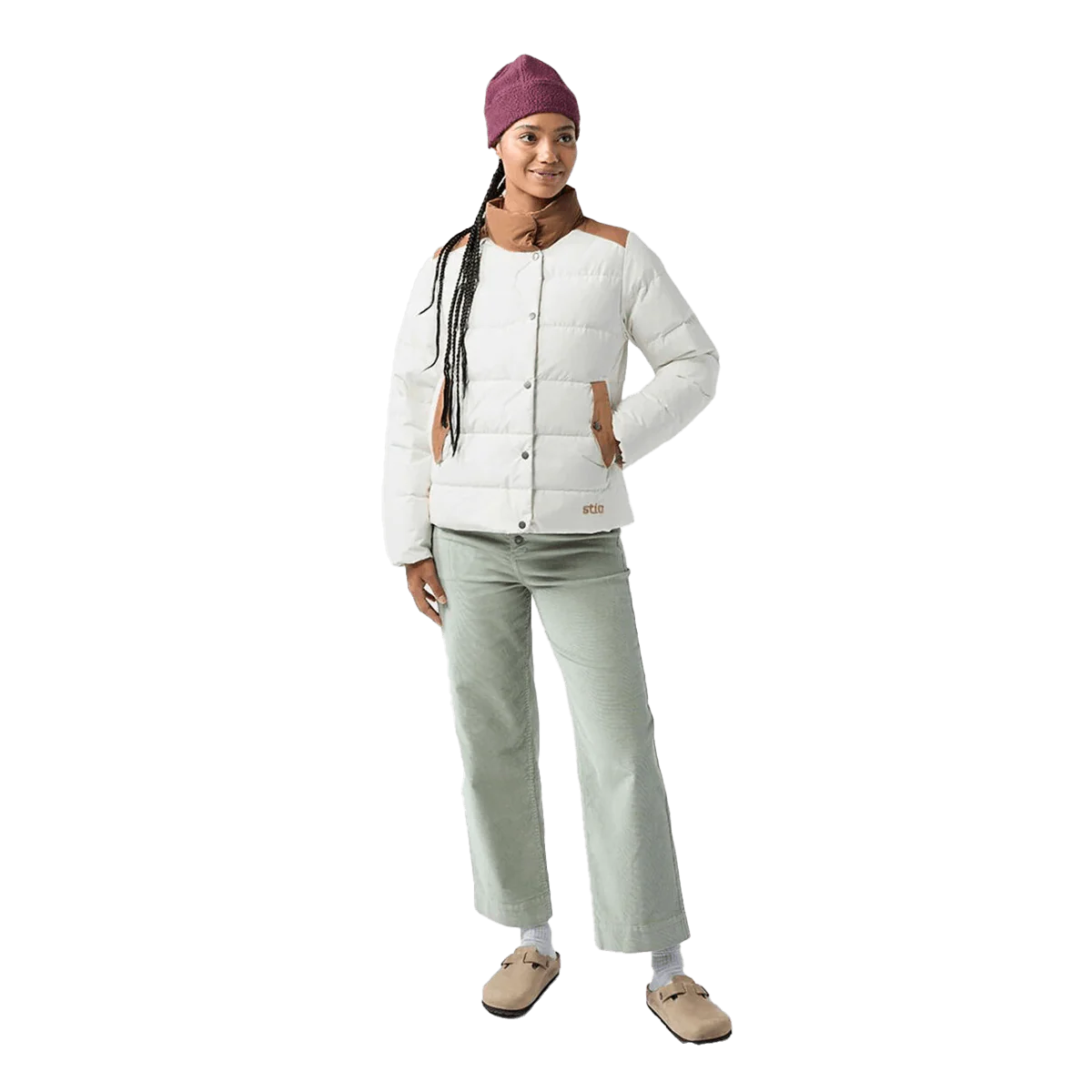 STIO WOMEN'S TURNBOLT DOWN JACKET - MOUNTAIN GOAT - Image 2