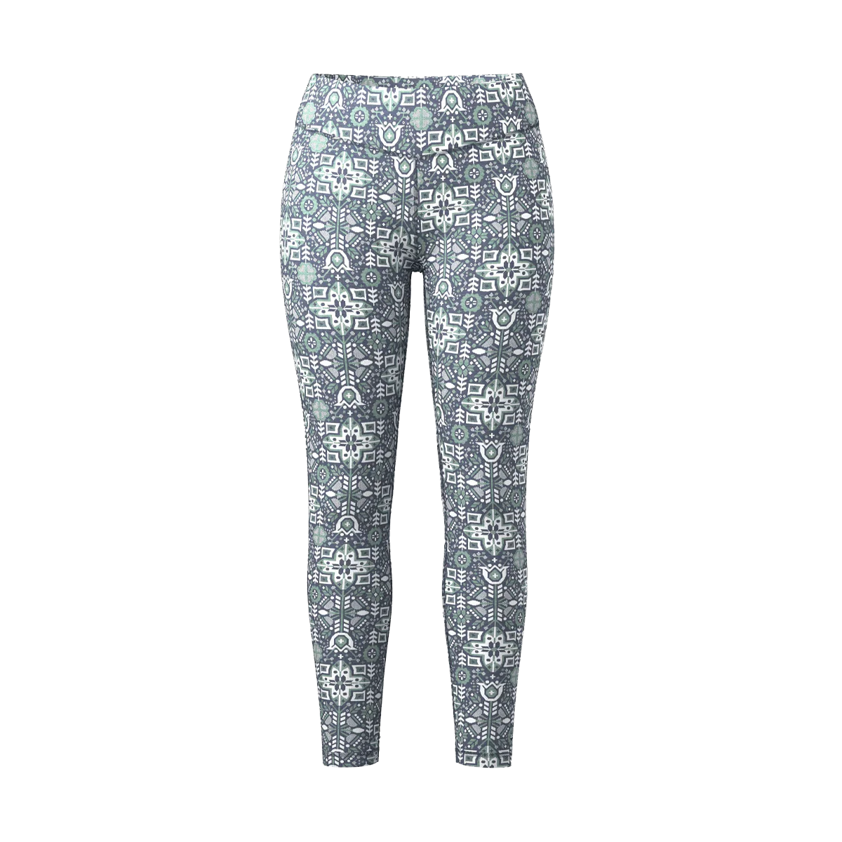 SMARTWOOL WOMEN'S MERINO BASE LAYER BOTTOM - NIGHTFALL DECO FLORAL
