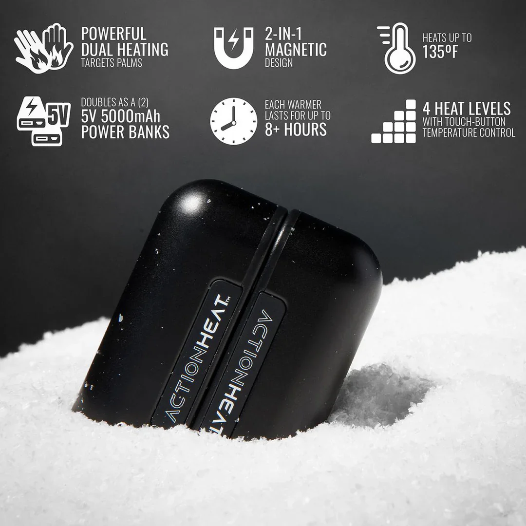ACTIONHEAT 5V DUAL ELECTRIC HAND WARMER - Image 5