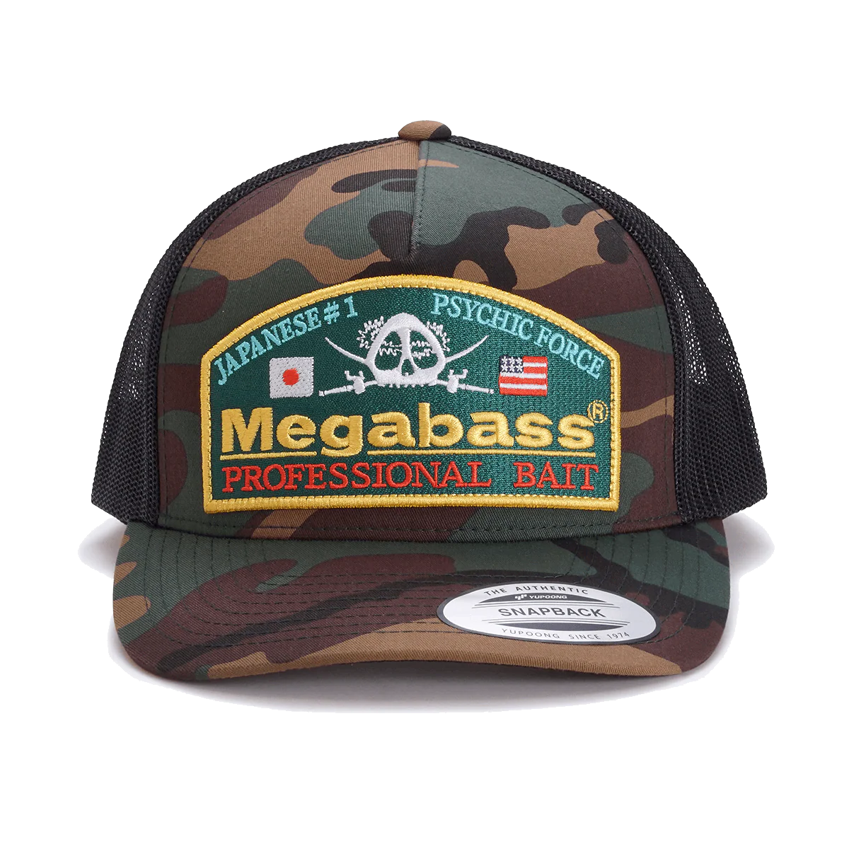 MEGABASS PSYCHIC CAMO - WOODLAND CLASSIC CAP