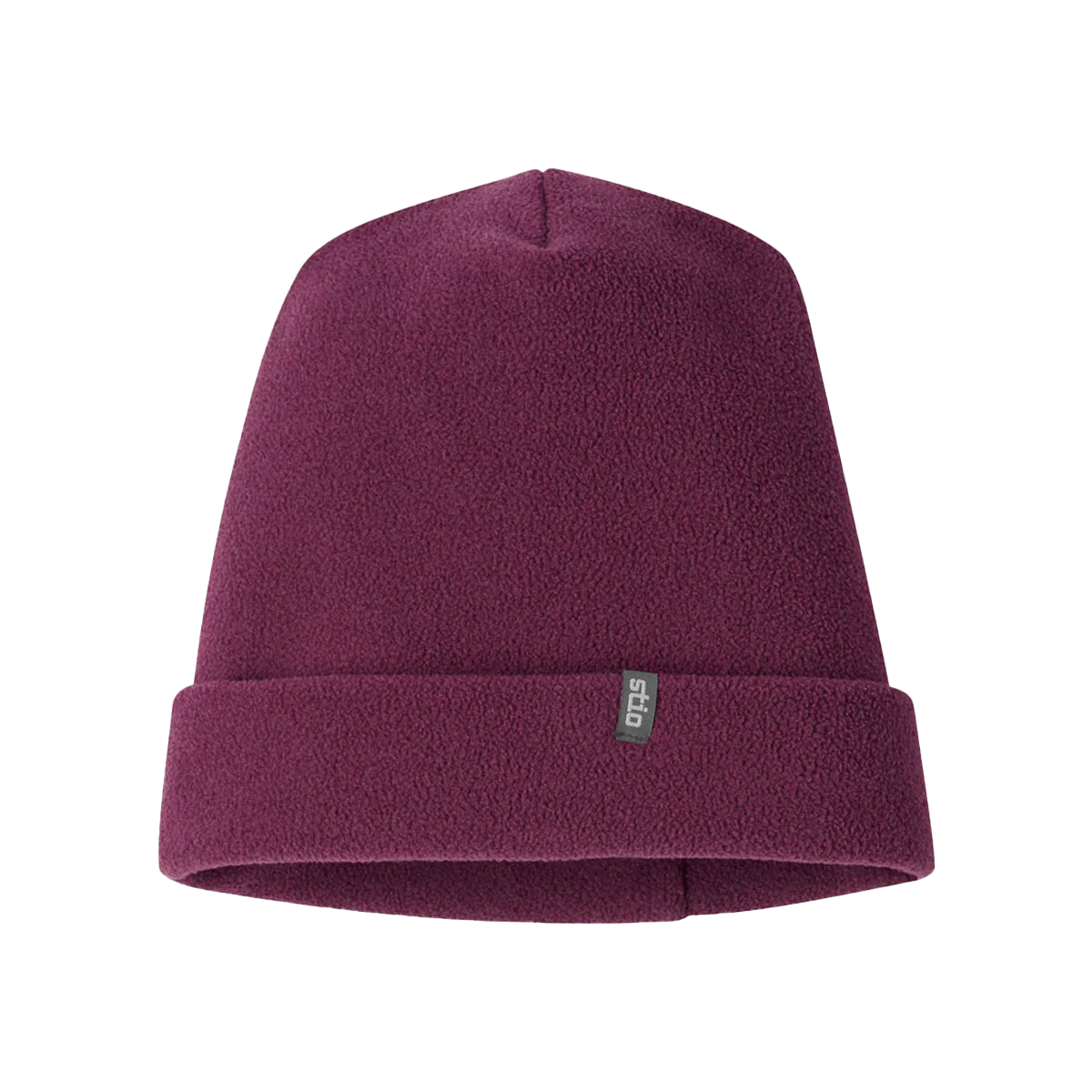 STIO TURPIN FLEECE CUFF BEANIE - AUBERGINE