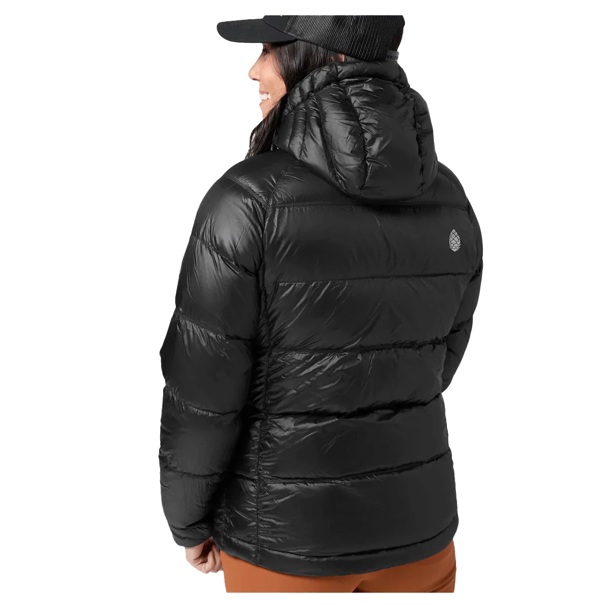 STIO WOMEN'S HOMETOWN DOWN HOODED JACKET - ABYSS - Image 3