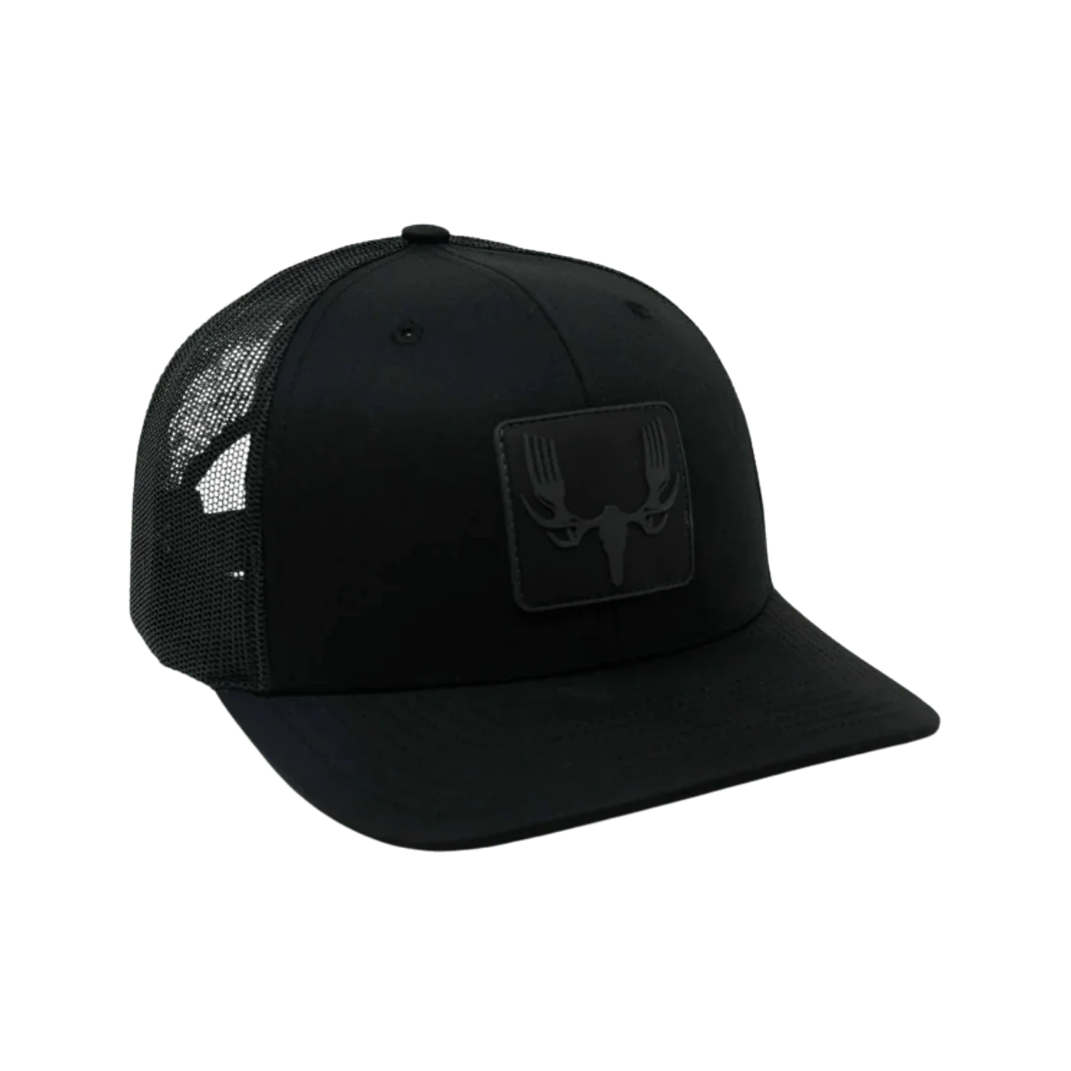 MEATEATER BRAND TECH PATCH TRUCKER HAT - BLACK