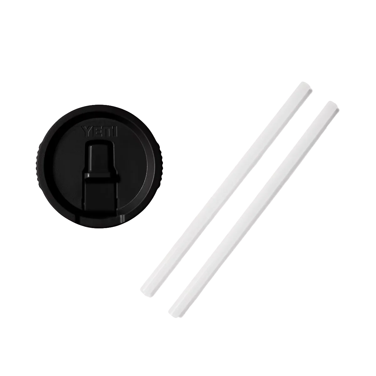 YETI RAMBLER 20OZ TRAVEL MUG STRAW LID - BLACK