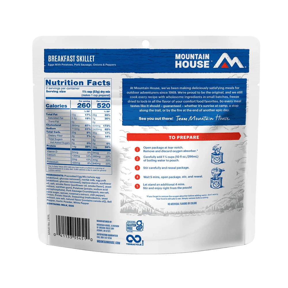 MOUNTAIN HOUSE BREAKFAST SKILLET GLUTEN FREE - Image 2