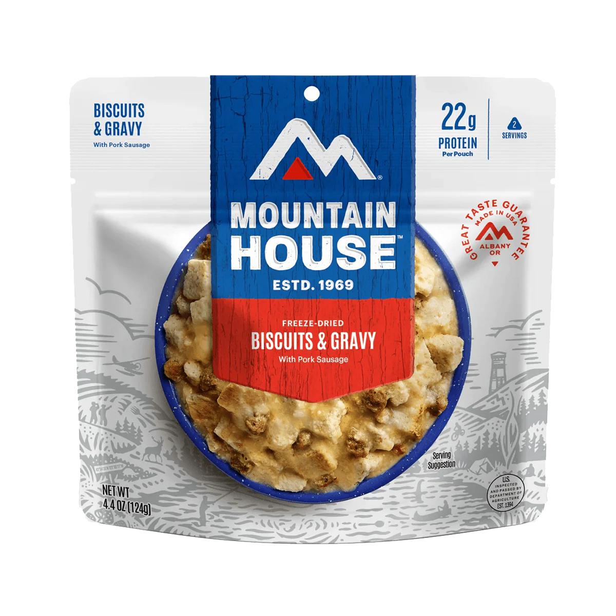 MOUNTAIN HOUSE BISCUITS AND GRAVY