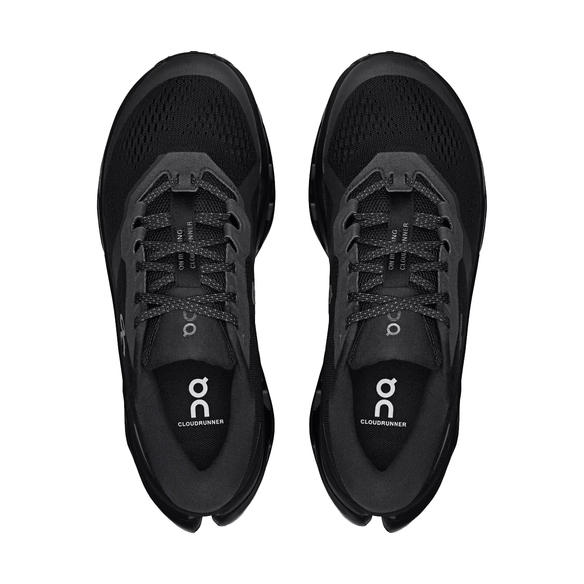 ON CLOUDRUNNER 3 RUNNING SHOES - BLACK/BLACK - WOMEN'S - Image 4
