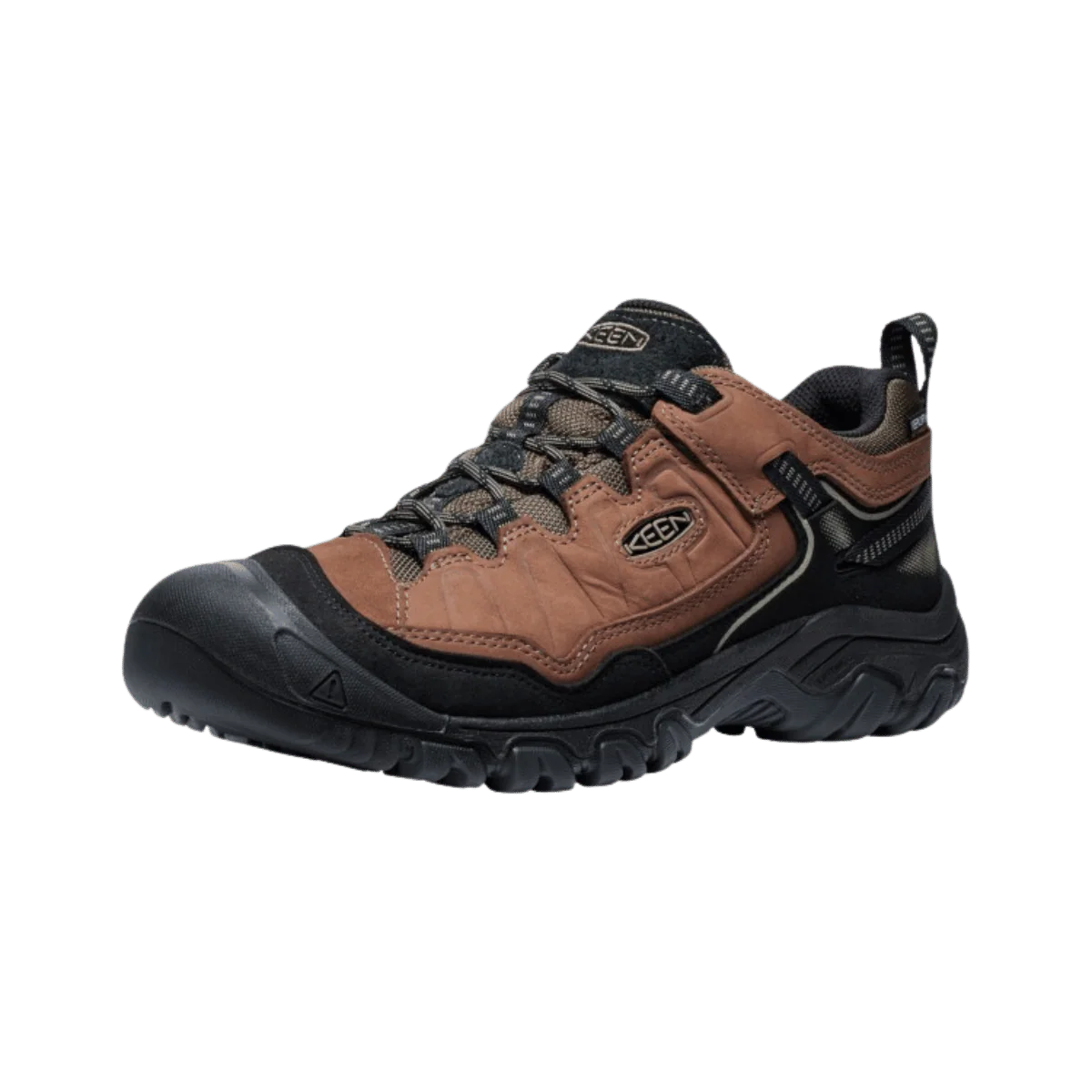 KEEN MEN'S TARGHEE IV WP LOW WIDE - BISON/BLACK