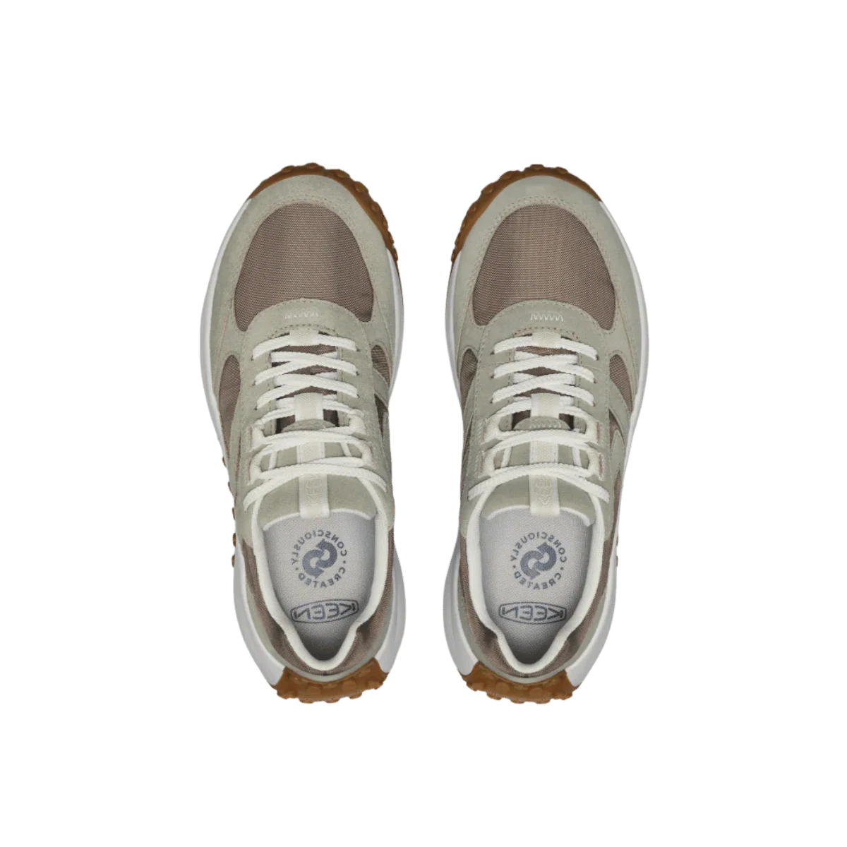 KEEN WOMEN'S KS86 - STONE/BRINDLE - Image 2