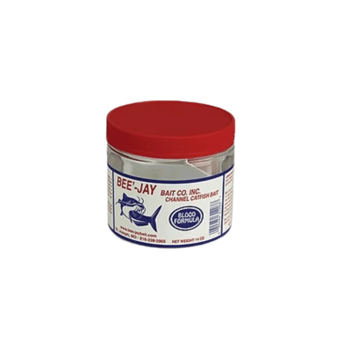 BEE'-JAY FISHING CATFISH DOUGH BAIT - 14 OZ JAR