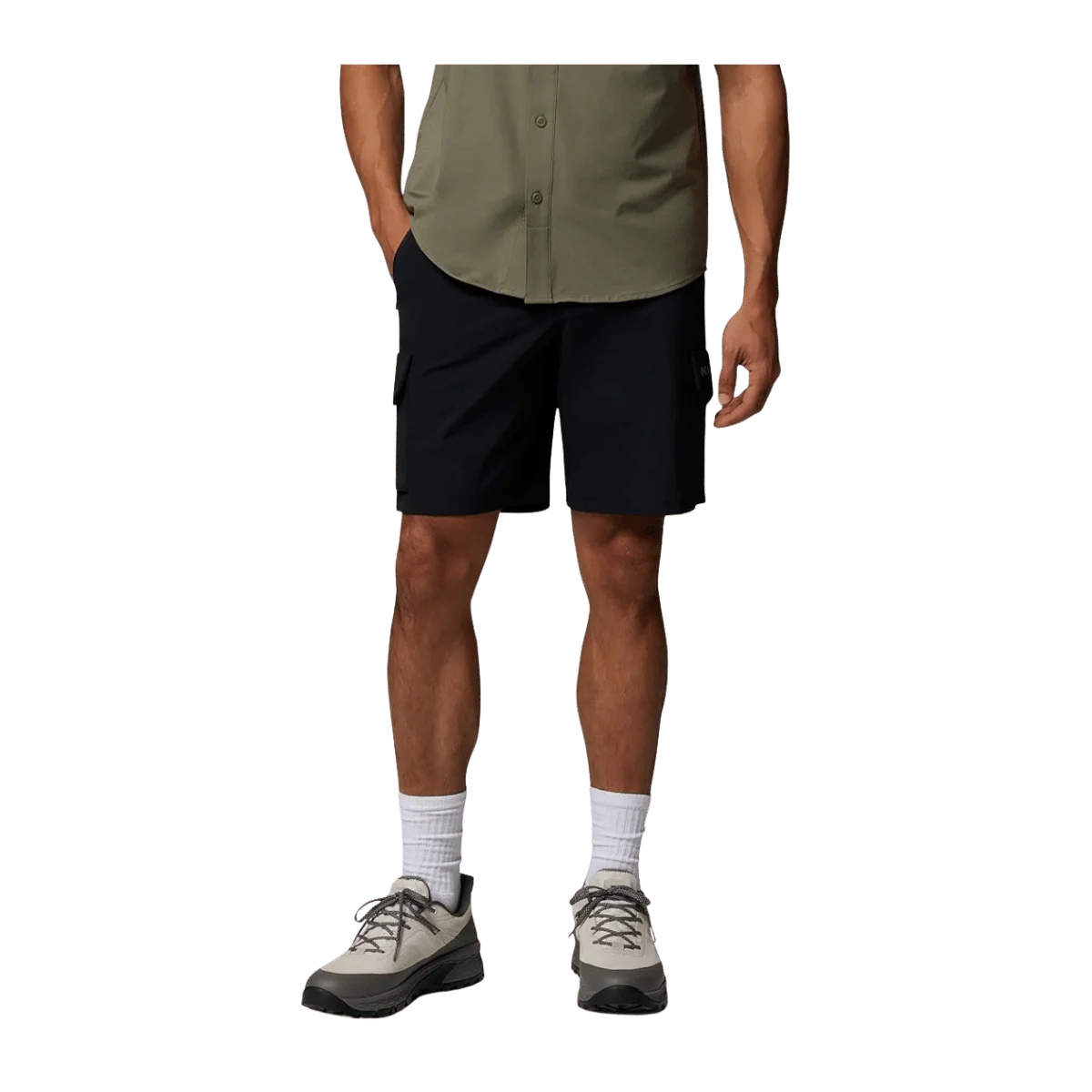 COLUMBIA MEN'S SILVER RIDGE ELITE SHORT - BLACK