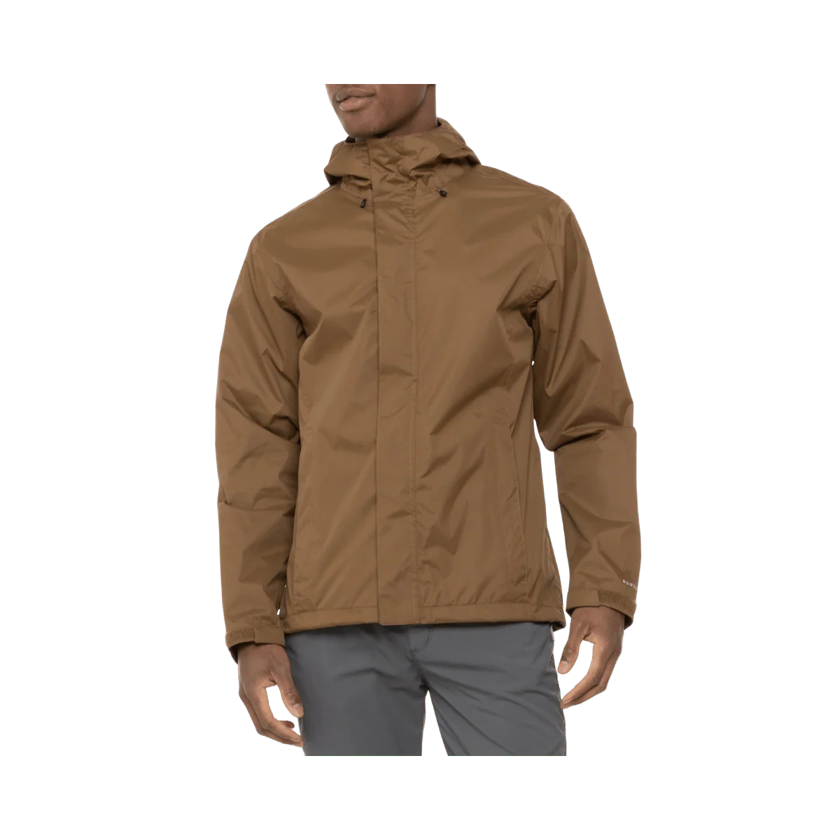 BOULDER GEAR STRATUS RAIN JACKET - COFFEE BEAN