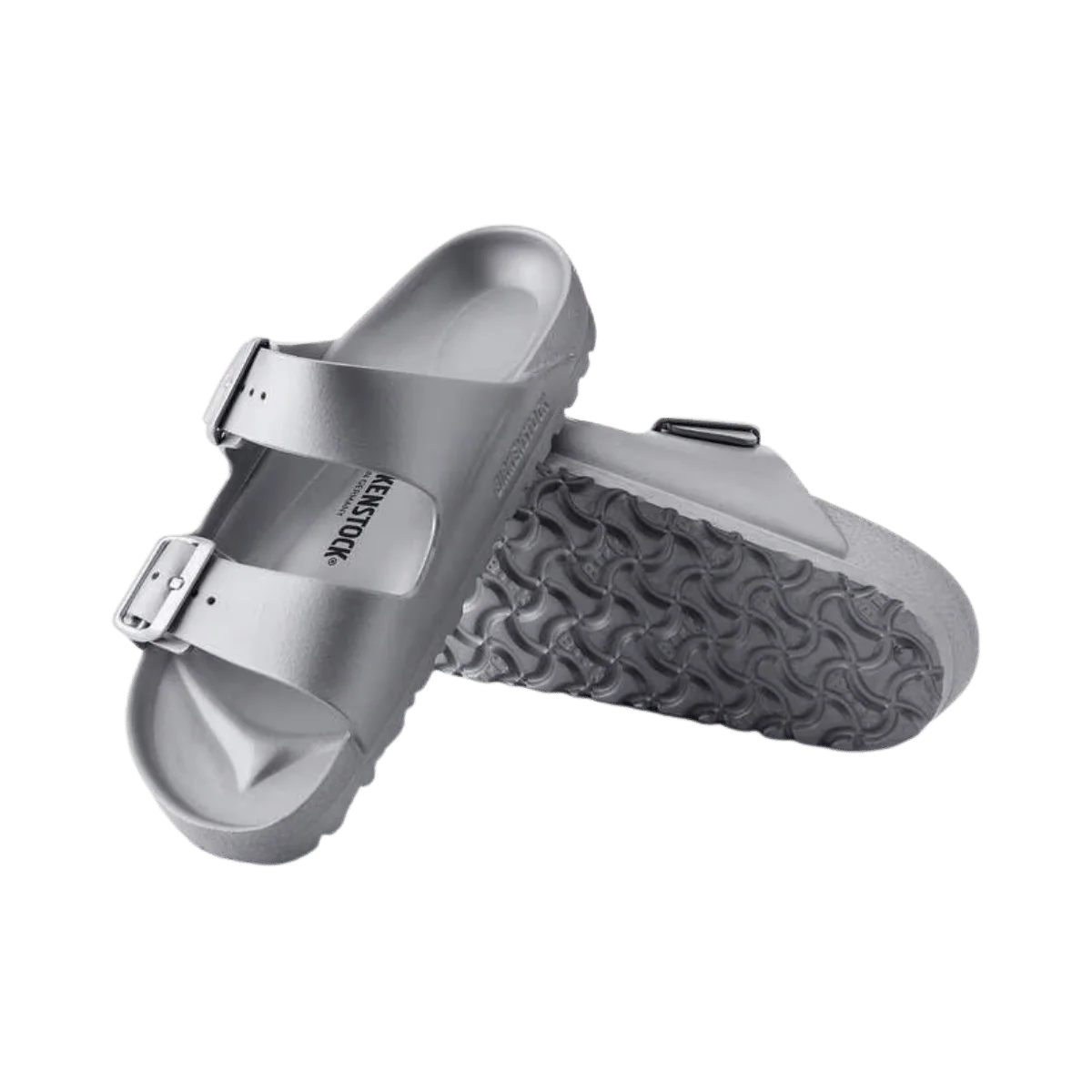 BIRKENSTOCK ARIZONA EVA - NARROW - METTALIC SILVER
