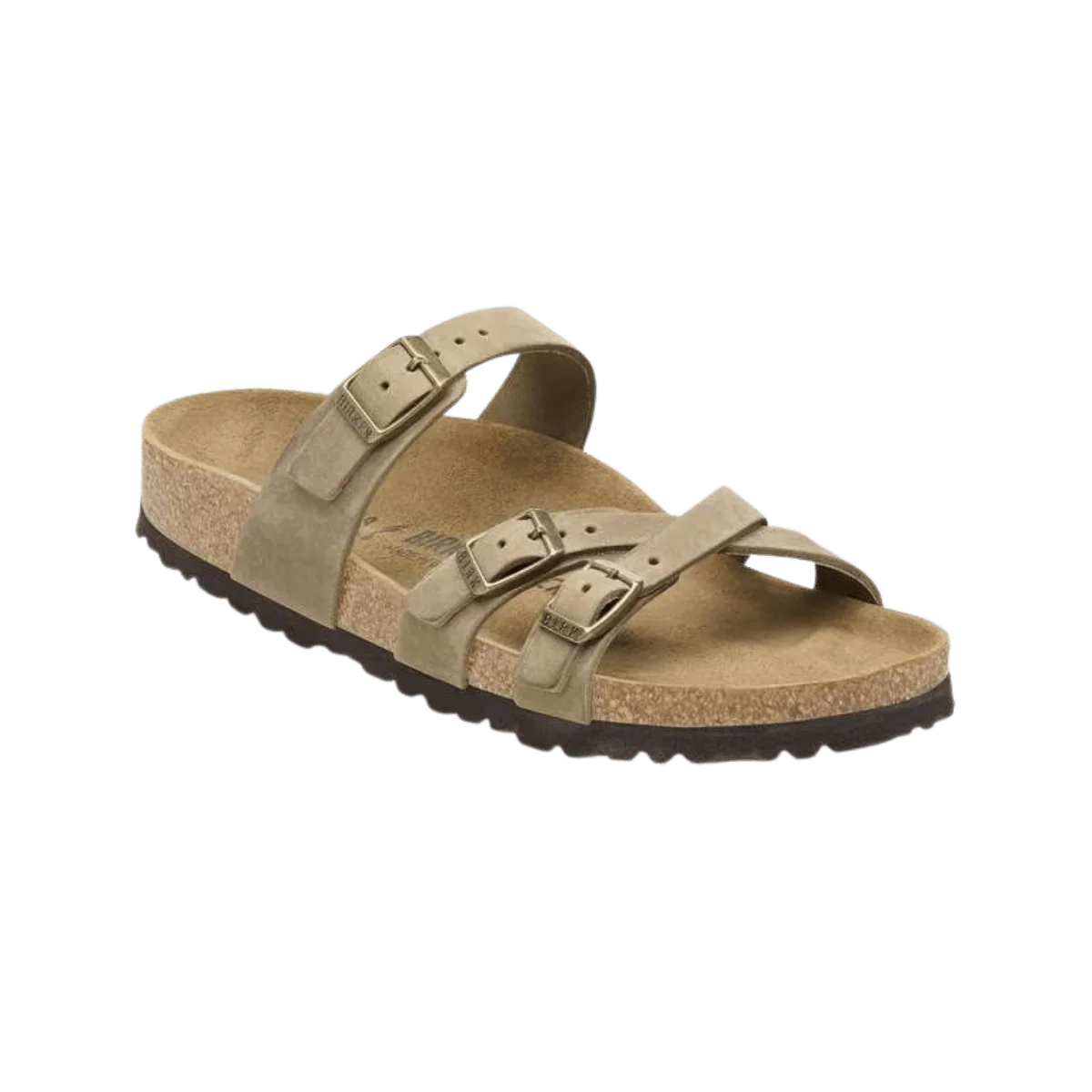 BIRKENSTOCK WOMEN'S FRANCA FL - REGULAR - TOBACCO BROWN