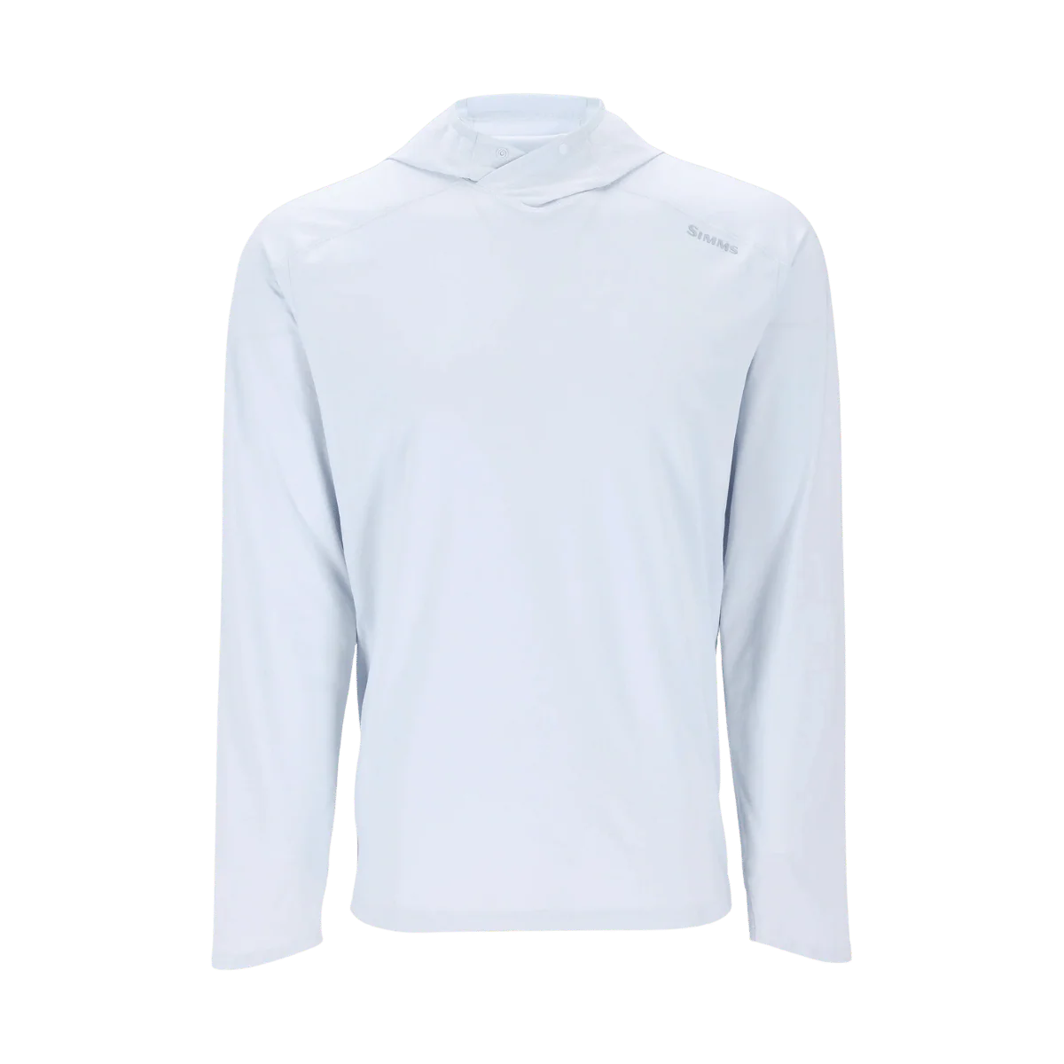SIMMS MEN'S SOLARFLEX HOODY - BIMINI BLUE