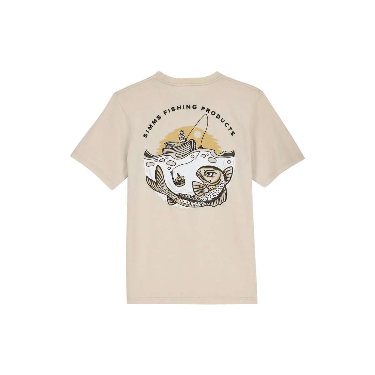 SIMMS K BAITED T-SHIRT - NATURAL - Image 2