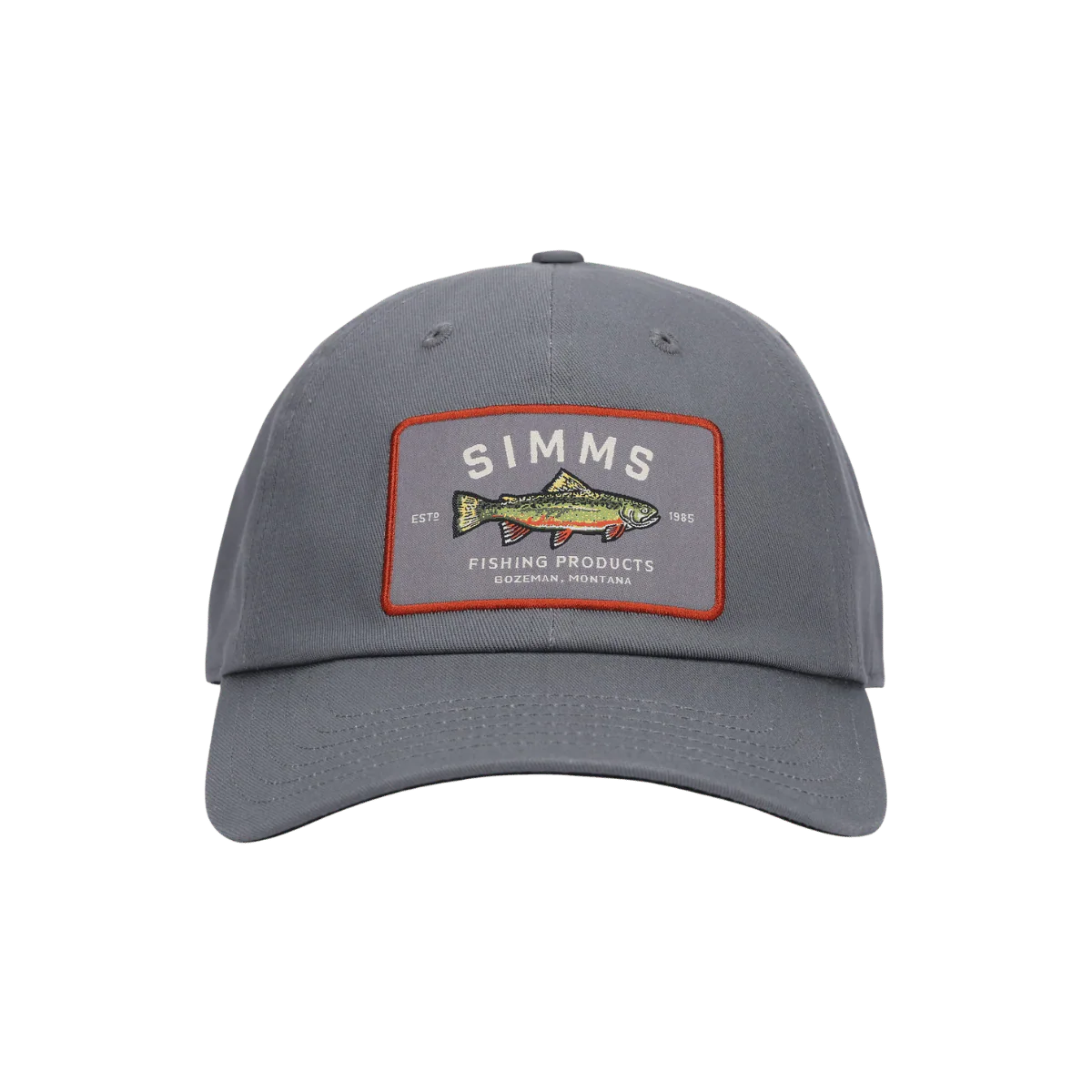 SIMMS SINGLE HAUL CAP - ONE SIZE - GUNMETAL TROUT