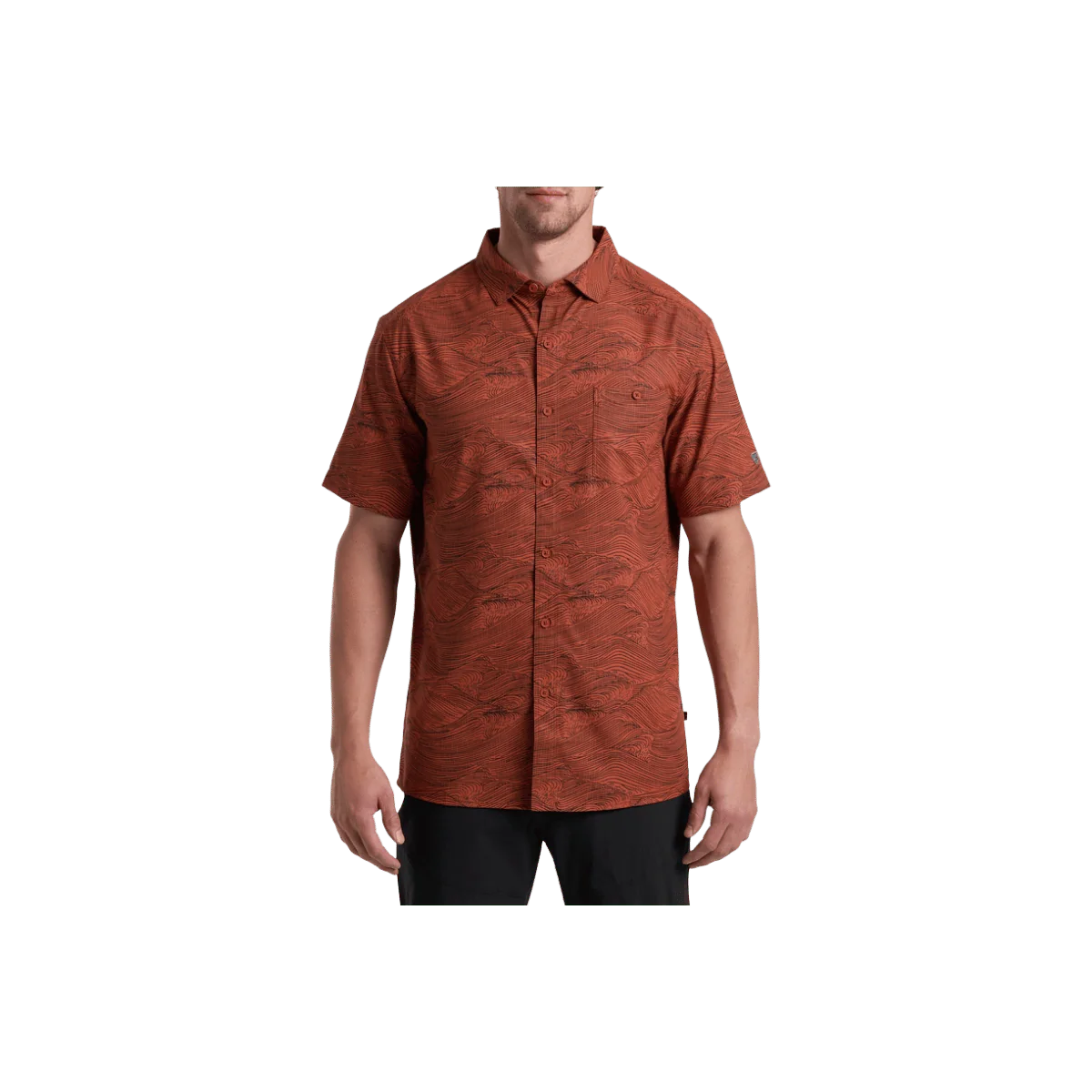 KUHL MEN'S PERSUADR SHORT SLEEVE - INFERNO