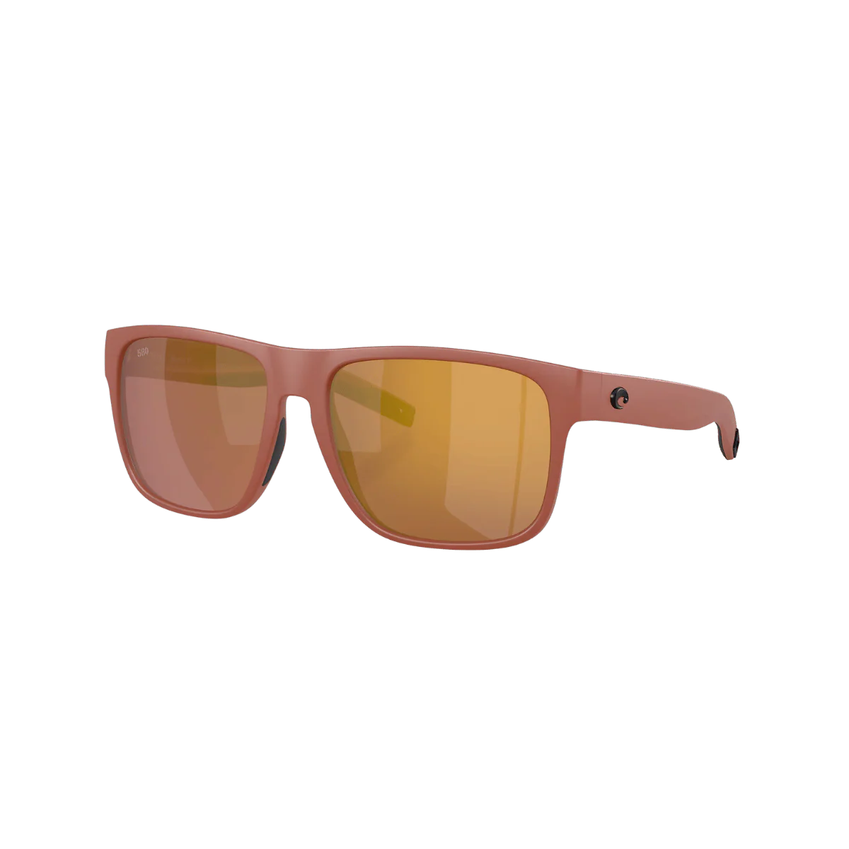 COSTA DEL MAR SPEARO XL SUNGLASSES - GOLD MIRROR 580G - MATTE TERRACOTTA