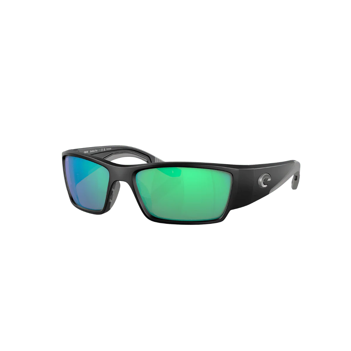 COSTA DEL MAR CORBINA PRO SUNGLASSES - GREEN MIRROR 580G - BLACK