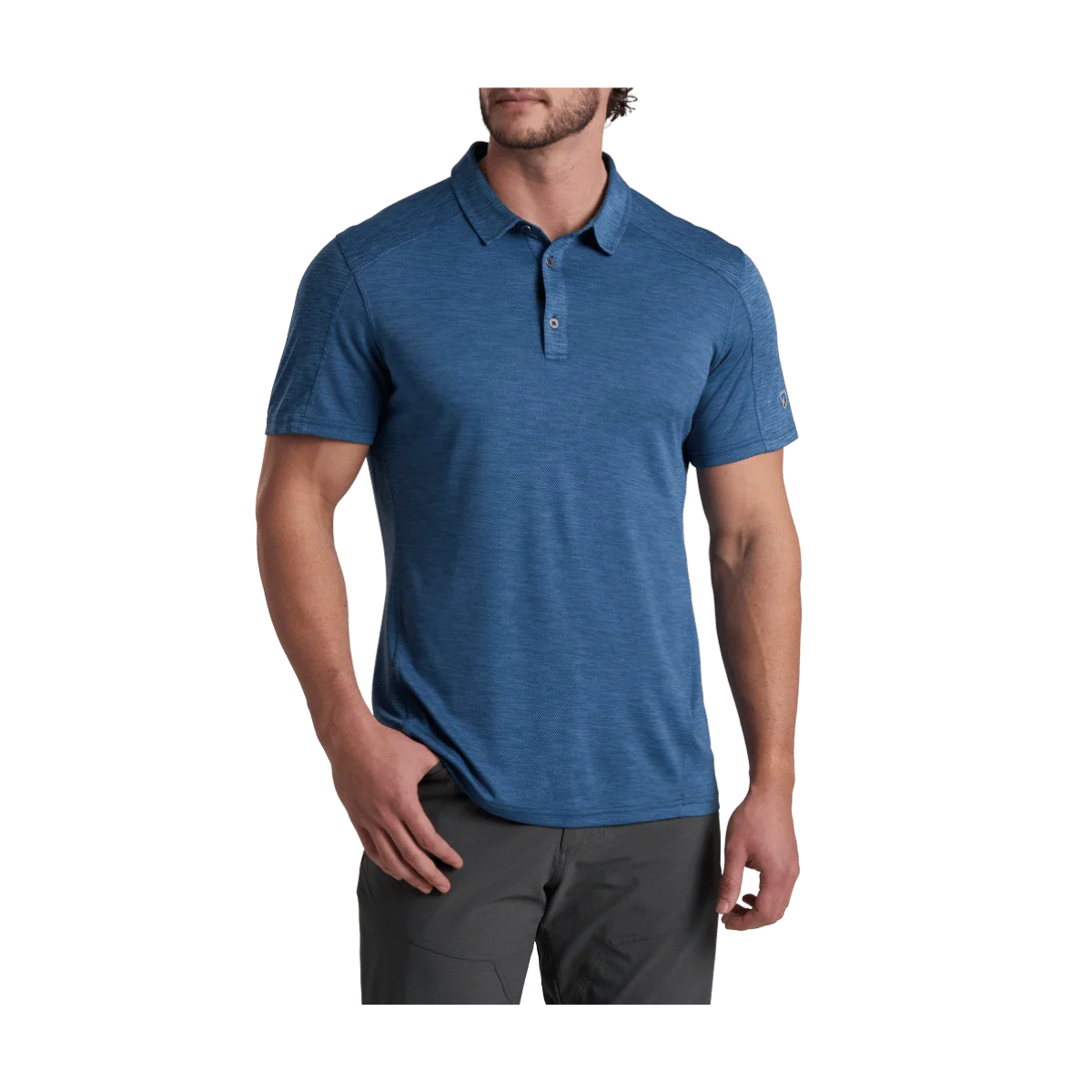 KUHL MEN'S ENGINEERED POLO - MIDNIGHT TIDE