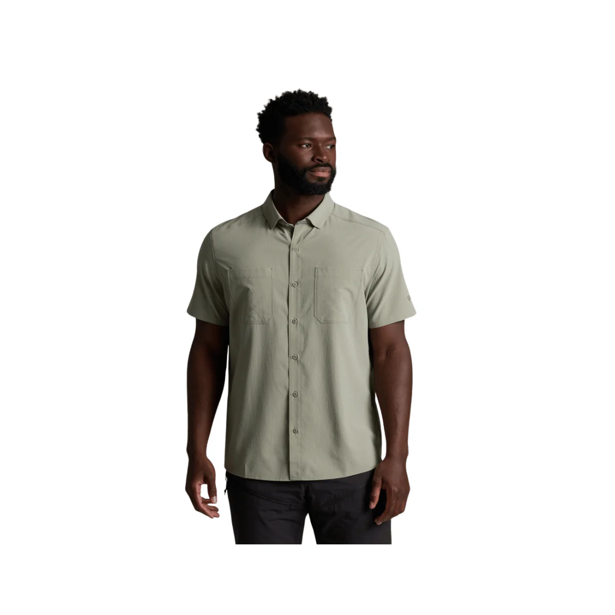 KUHL MEN'S EDGE SHORT SLEEVE - FEATHER GREY