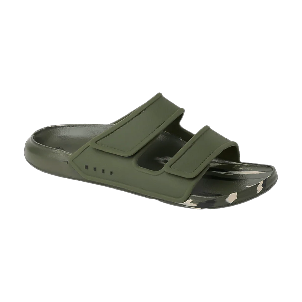 REEF MEN'S OASIS ADAPT SLIDE SANDALS - CAMP MARBLE