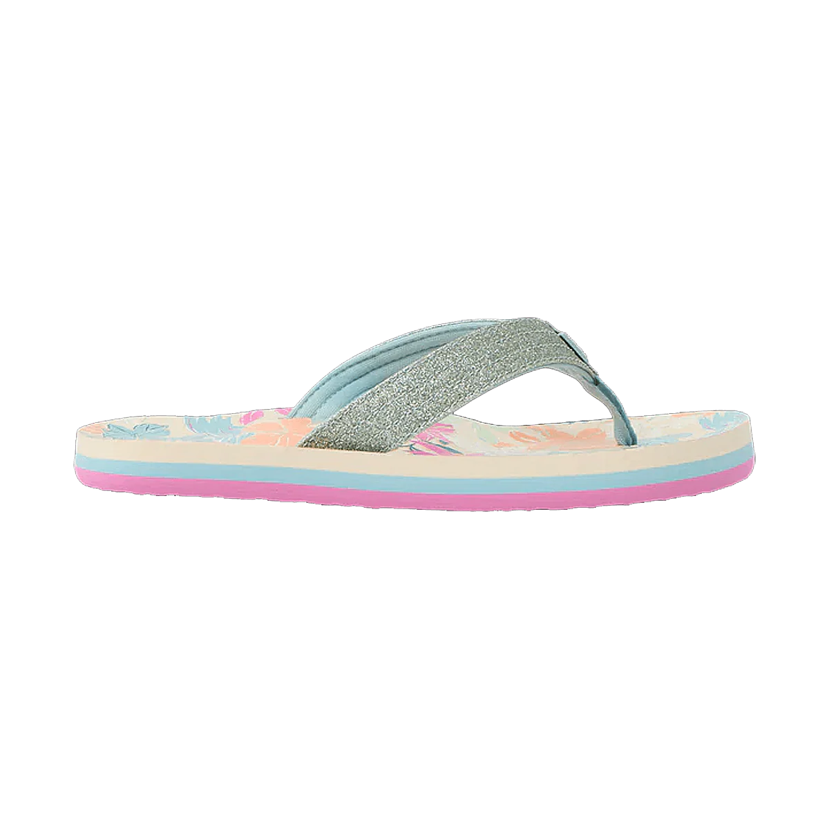 REEF KIDS' AHI FLIP SANDALS - TROPICAL FLORAL
