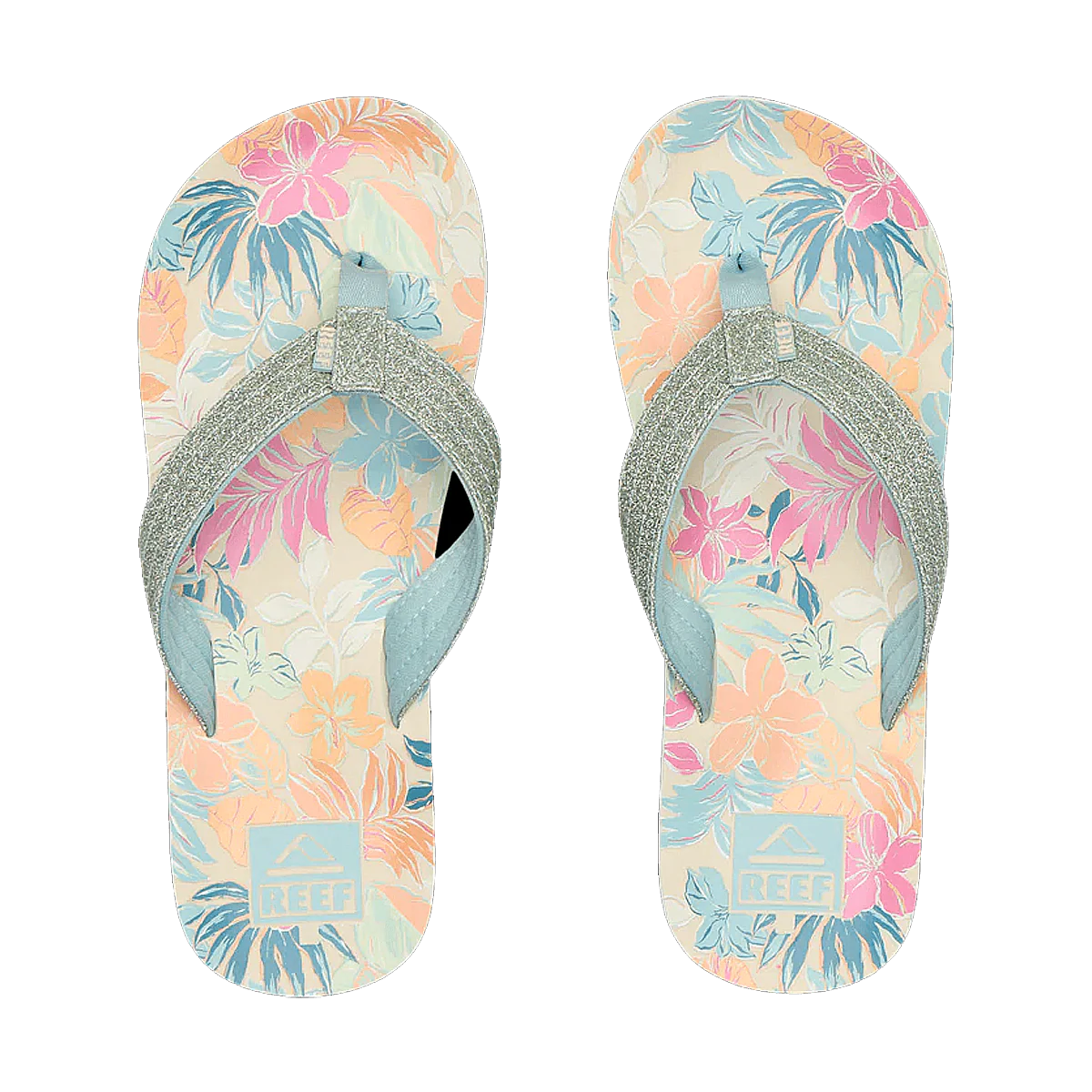 REEF KIDS' AHI FLIP SANDALS - TROPICAL FLORAL - Image 3