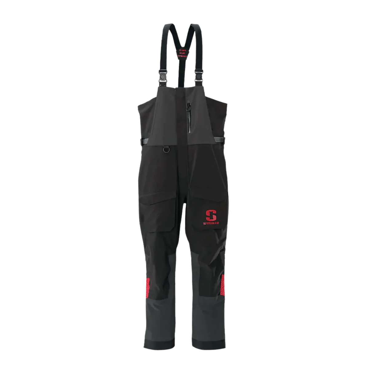 STRIKER BRANDS MEN'S ADRENALINE RAIN BIB - BLACK