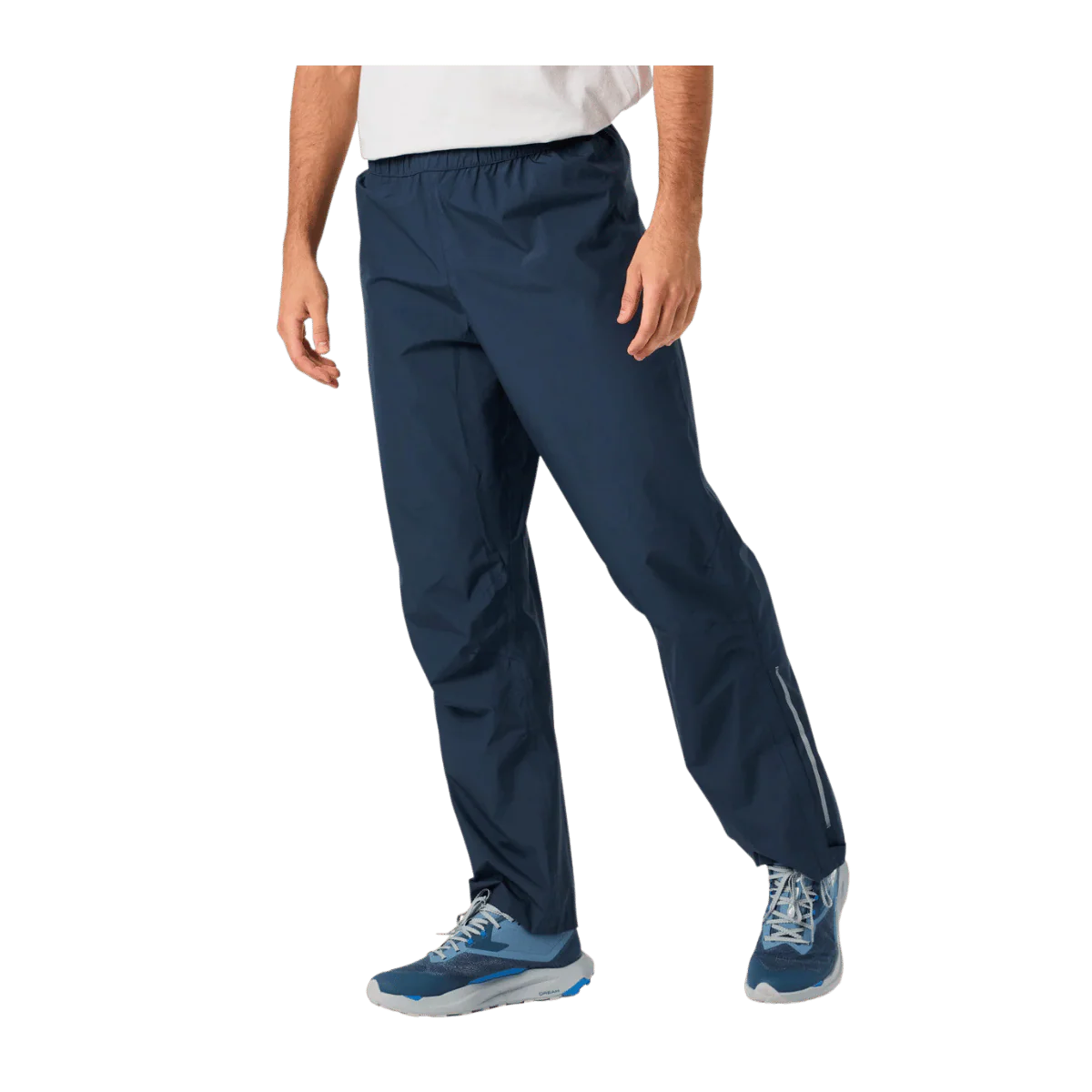 STRIKER BRANDS MEN'S IMPULSE PACKABLE RAIN PANT REGULAR - TWILIGHT BLUE