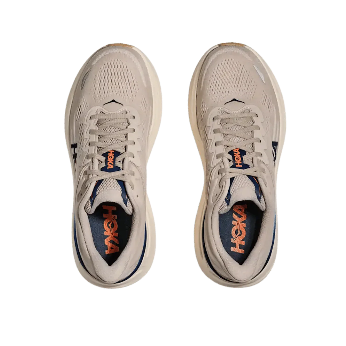 HOKA ONE ONE MEN'S BONDI 9 - STUCCO/GROUT - Image 2