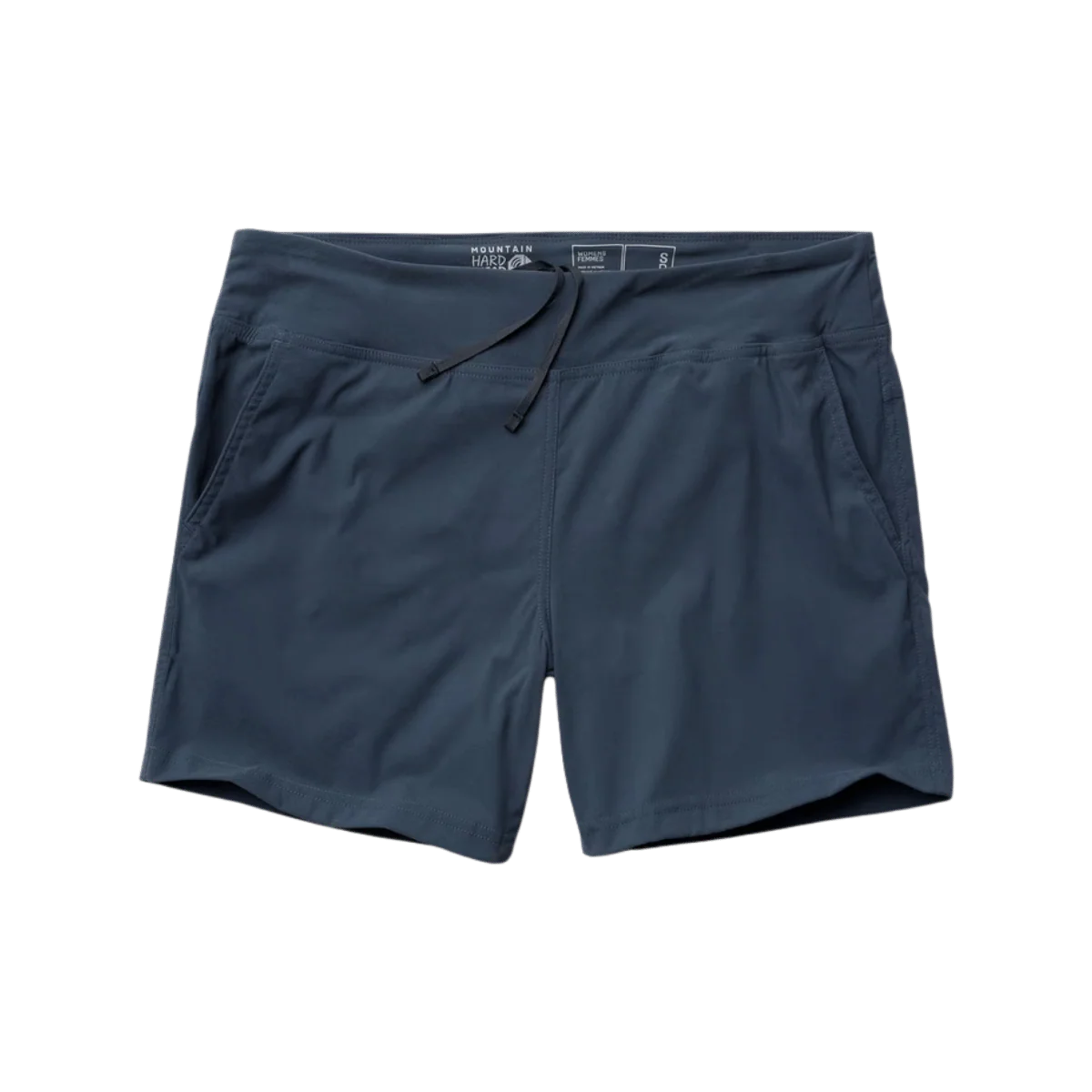 MOUNTAIN HARDWEAR WOMEN'S DYNAMA SHORT 5" - MOON BLUE