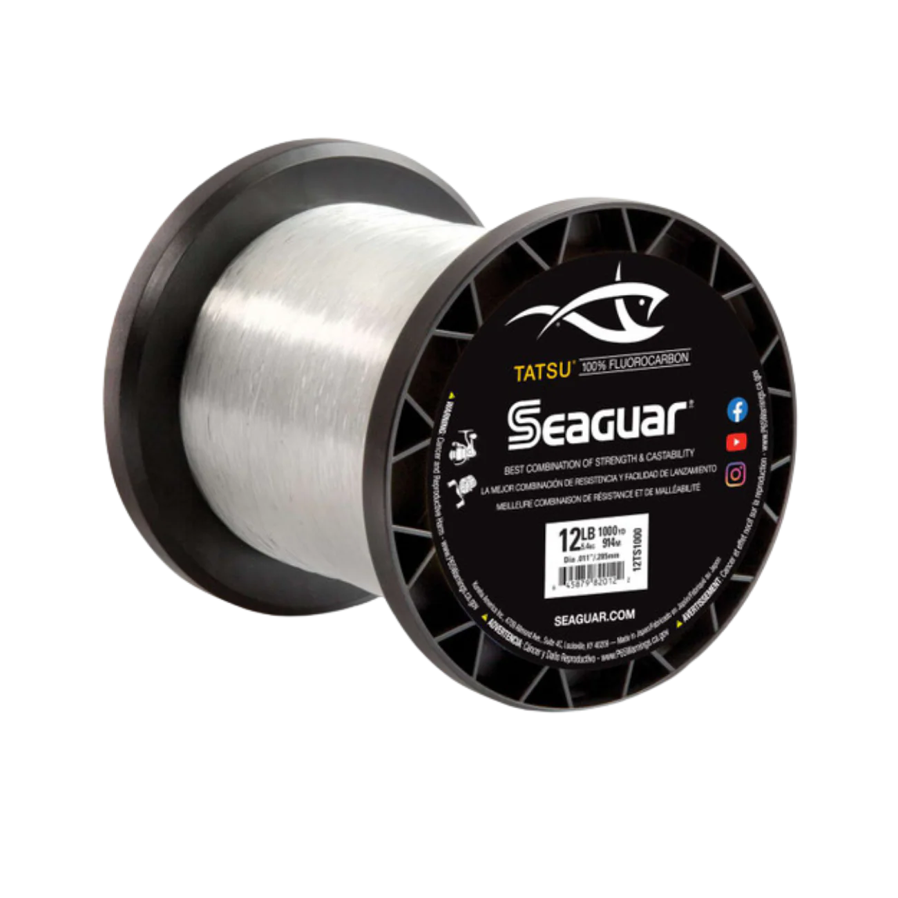 SEAGUAR TATSU 1000YD 12LBS