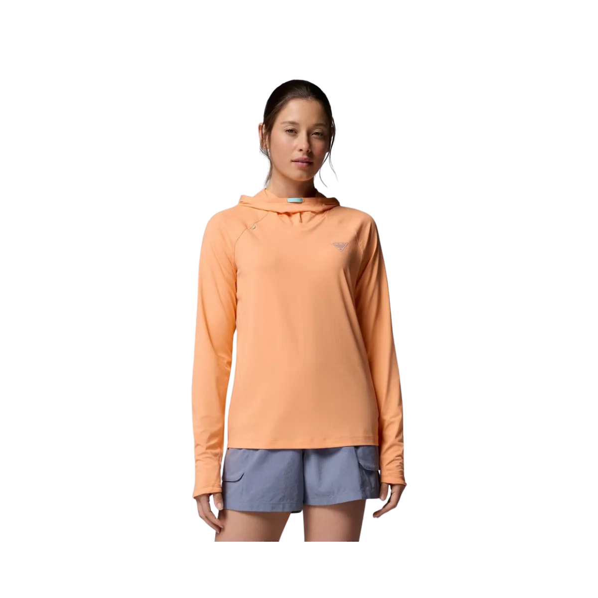 COLUMBIA W WILD CAST SUN HOODIE